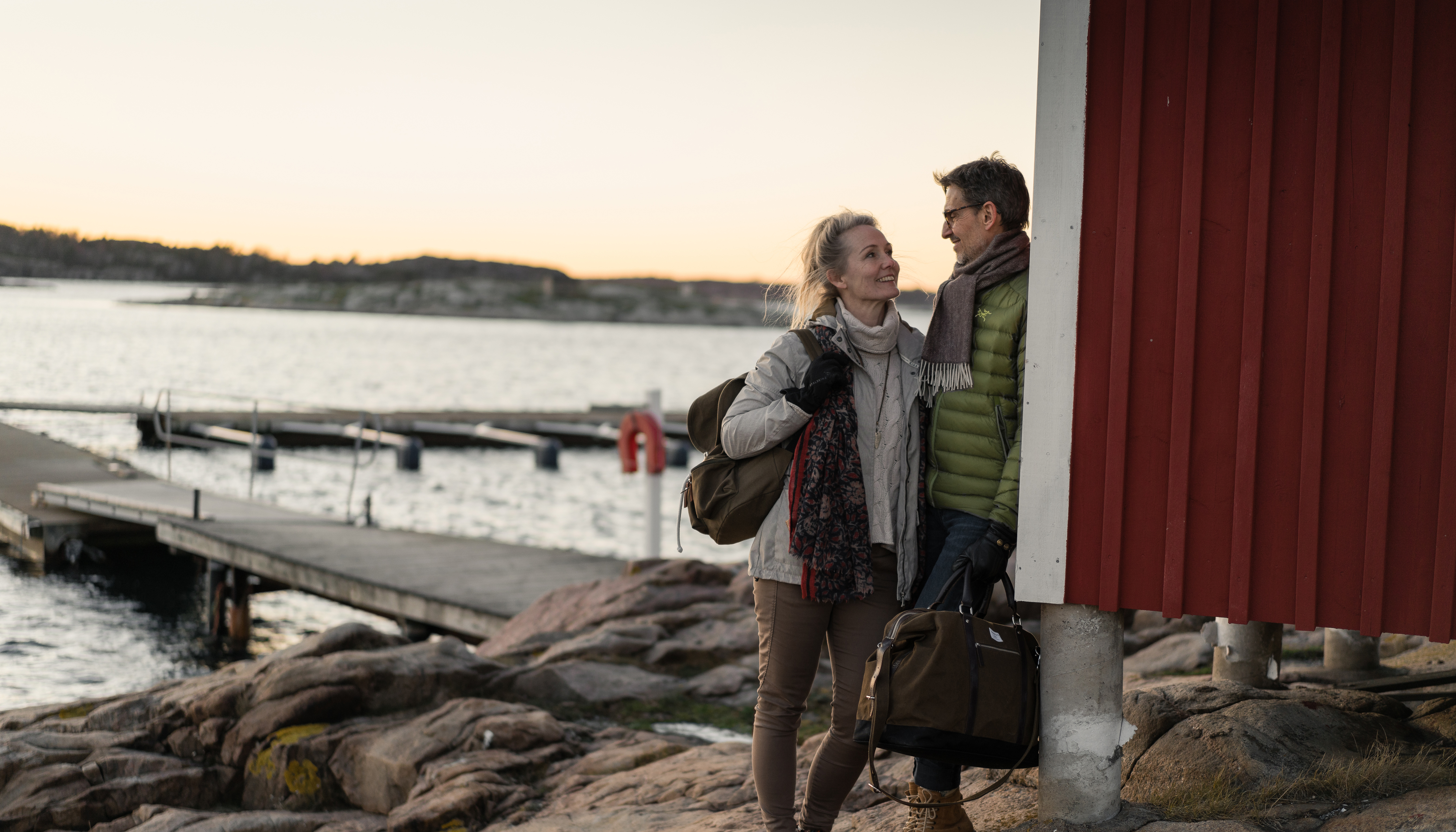 Gäster på TanumStrand. 