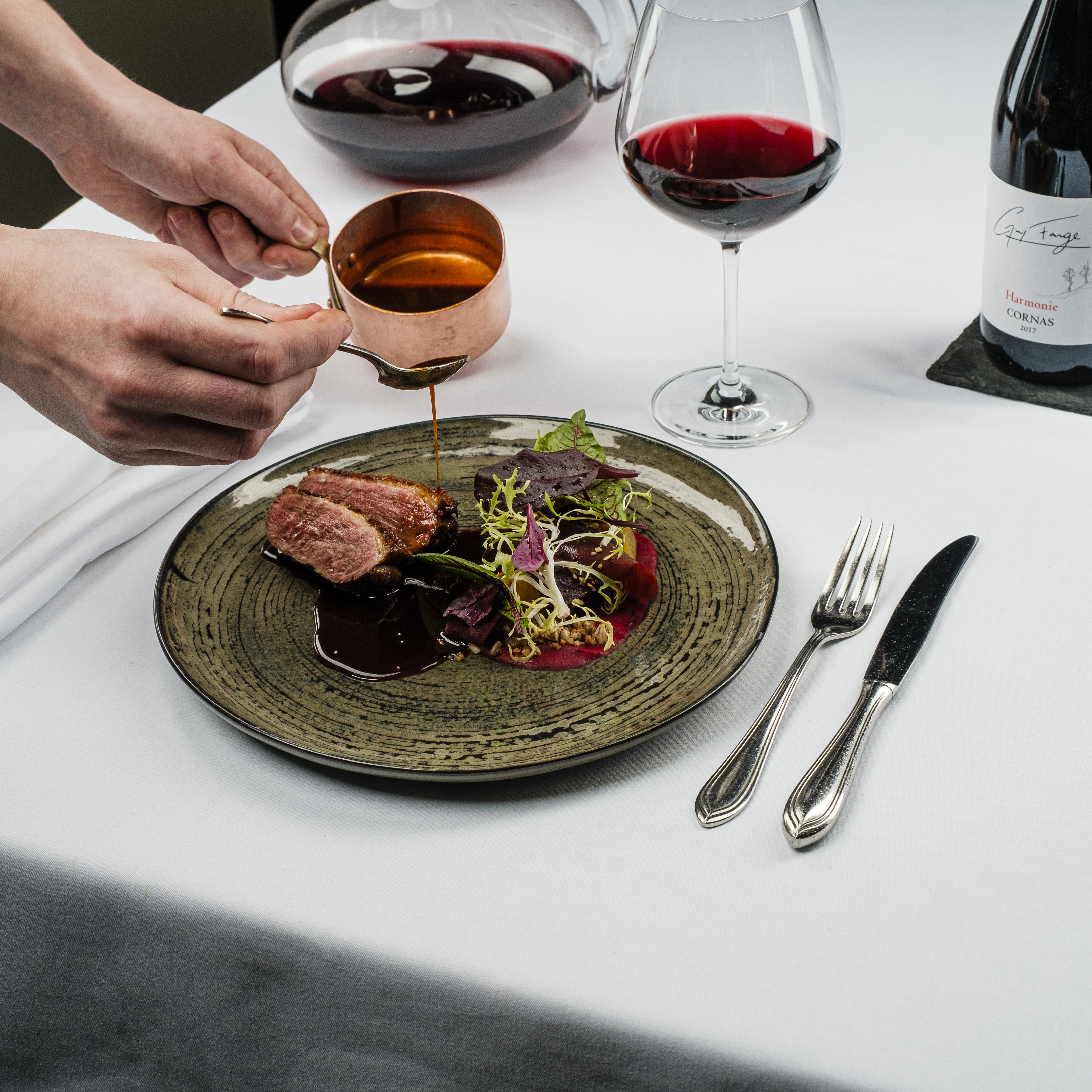 Fine dining at Thörnströms