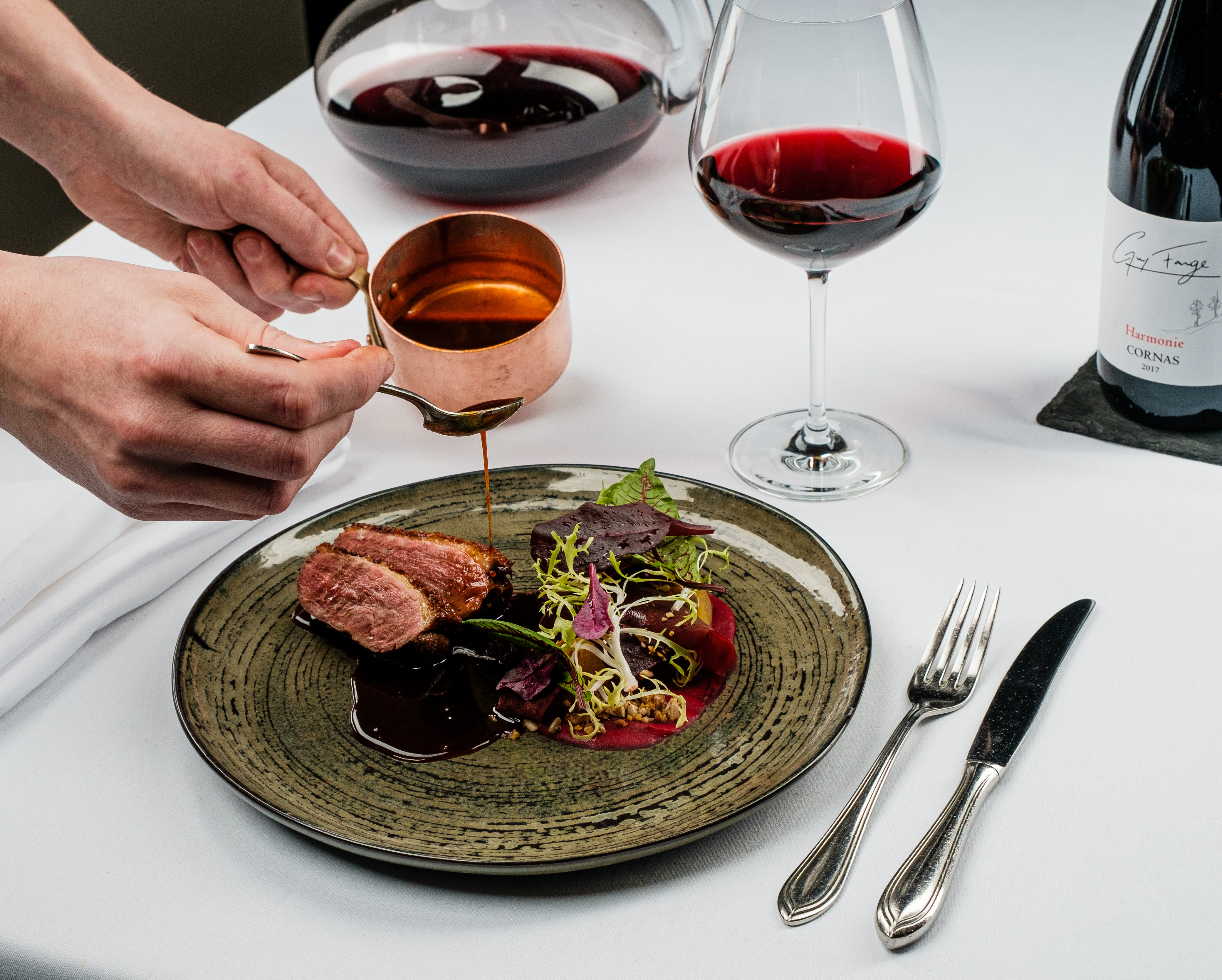 Fine dining at Thörnströms