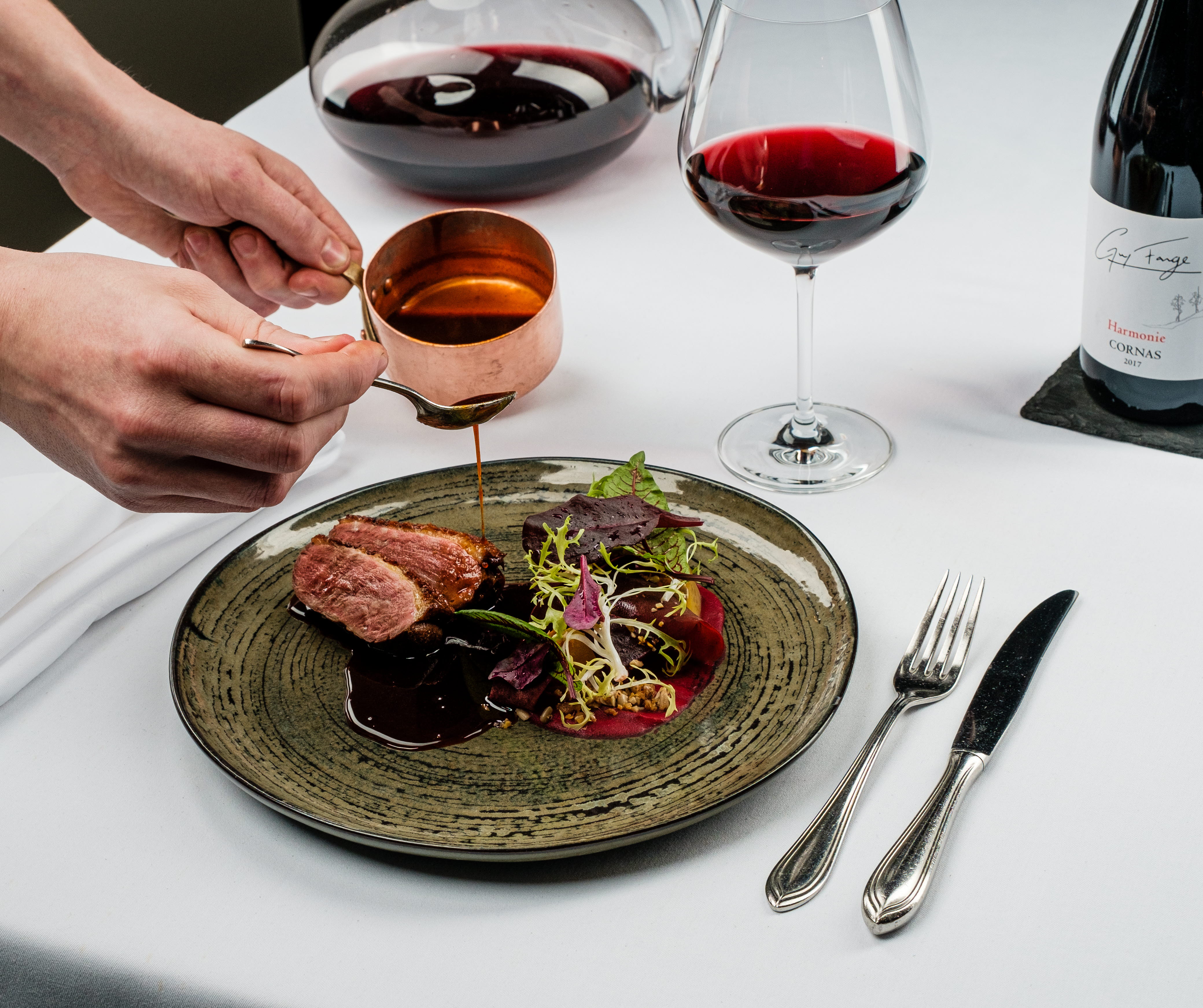 Fine dining at Thörnströms