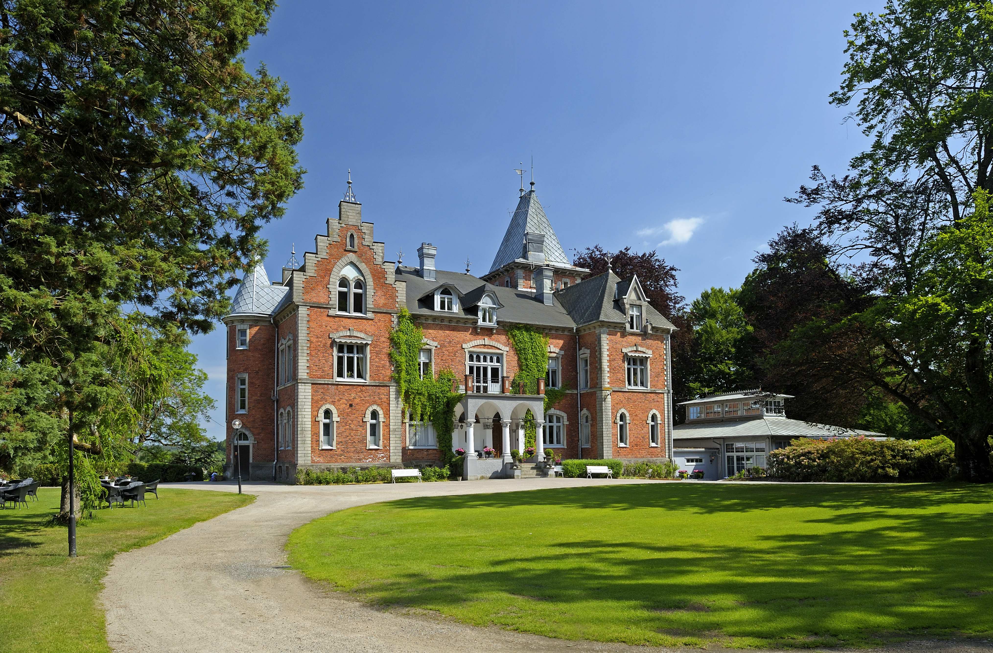 The exterior of Thorskogs Slott