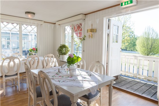 Verandan på Två Skyttlar.