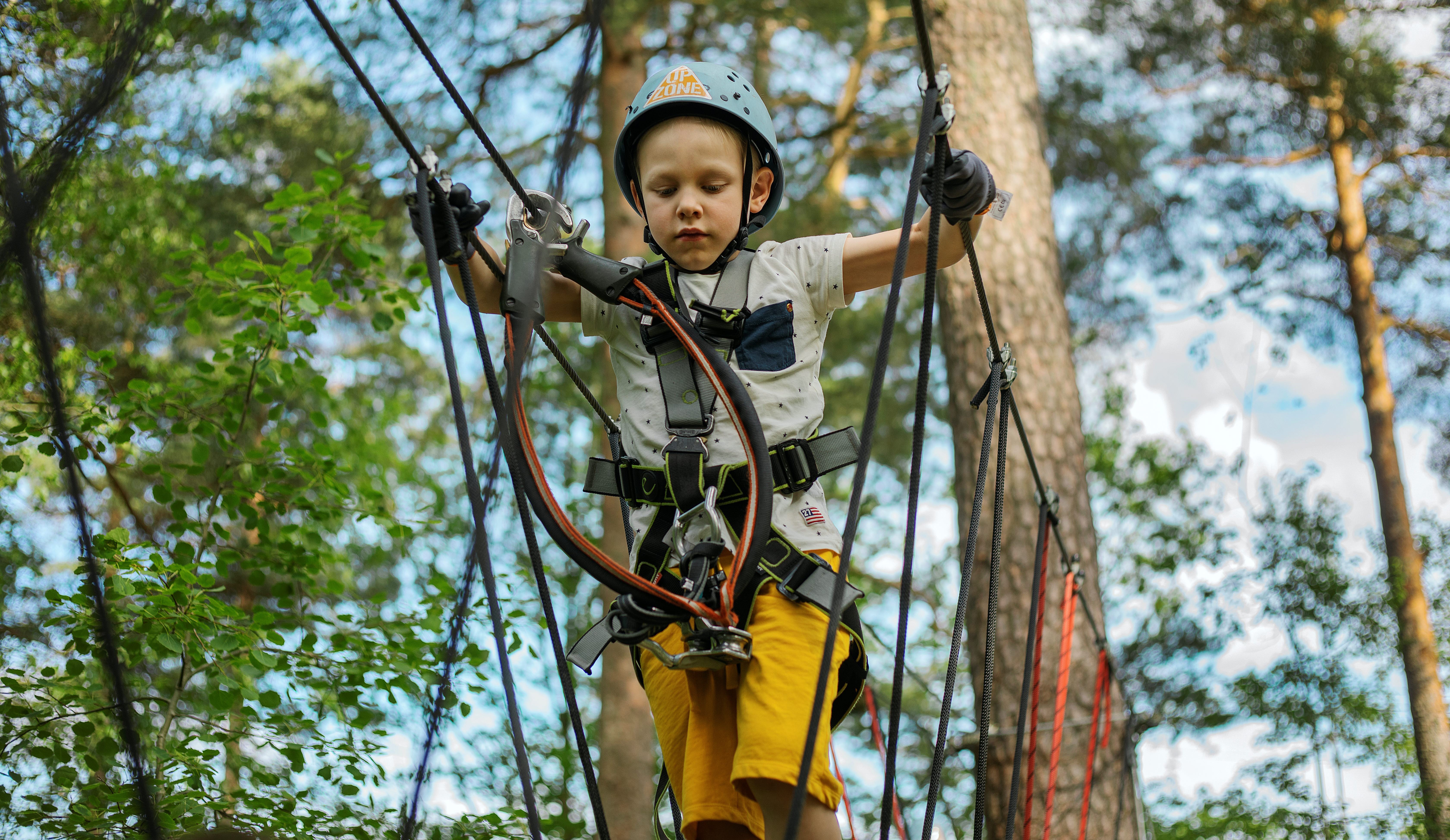 Guest climbing at Upzone.