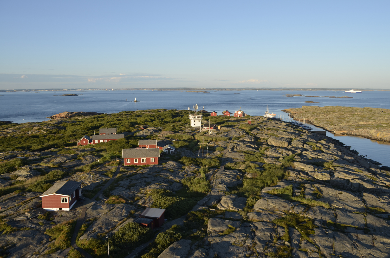 Vacker utsikt över Vinga