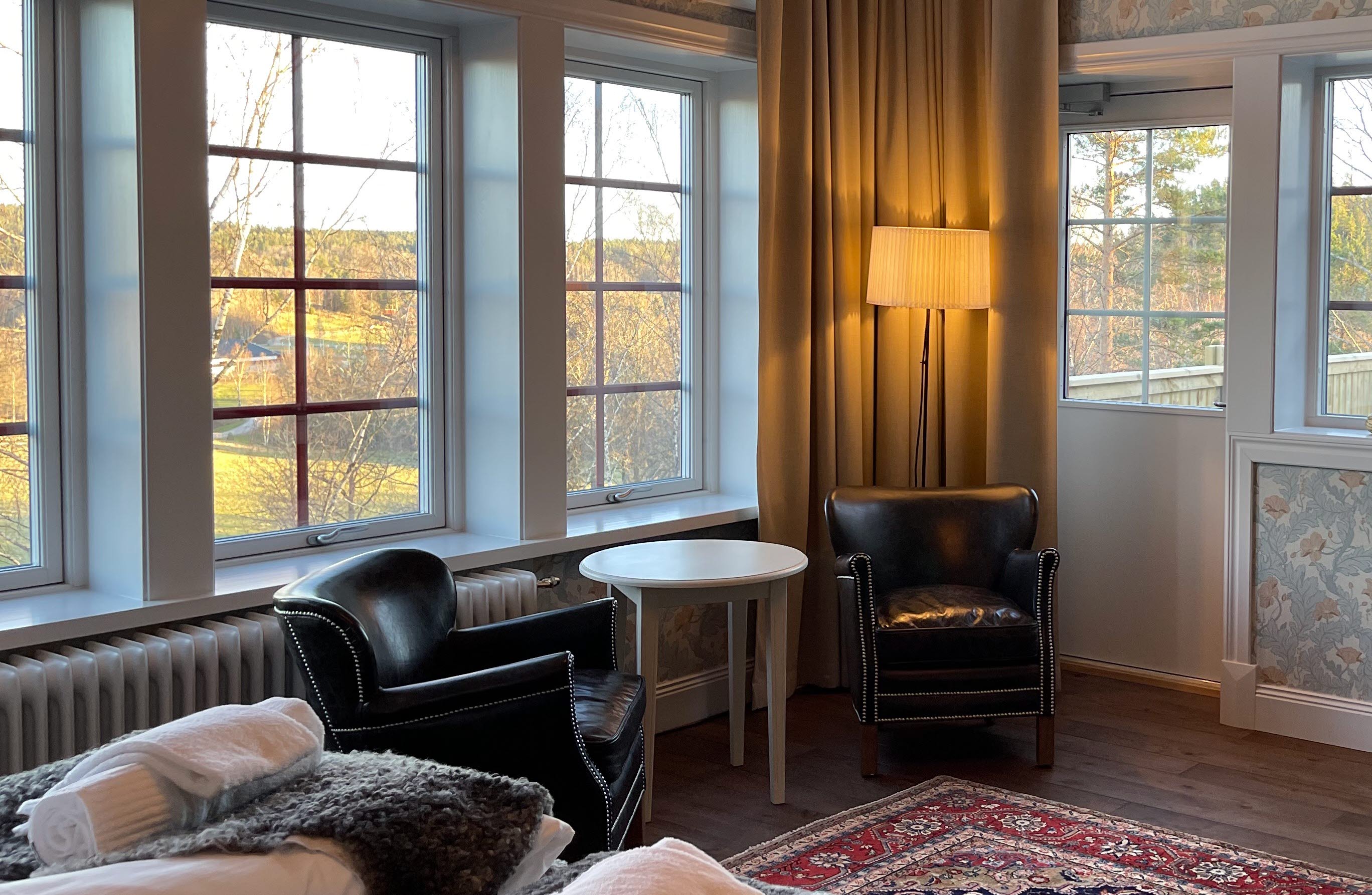 Vackert rum på Ulkeröds Gård