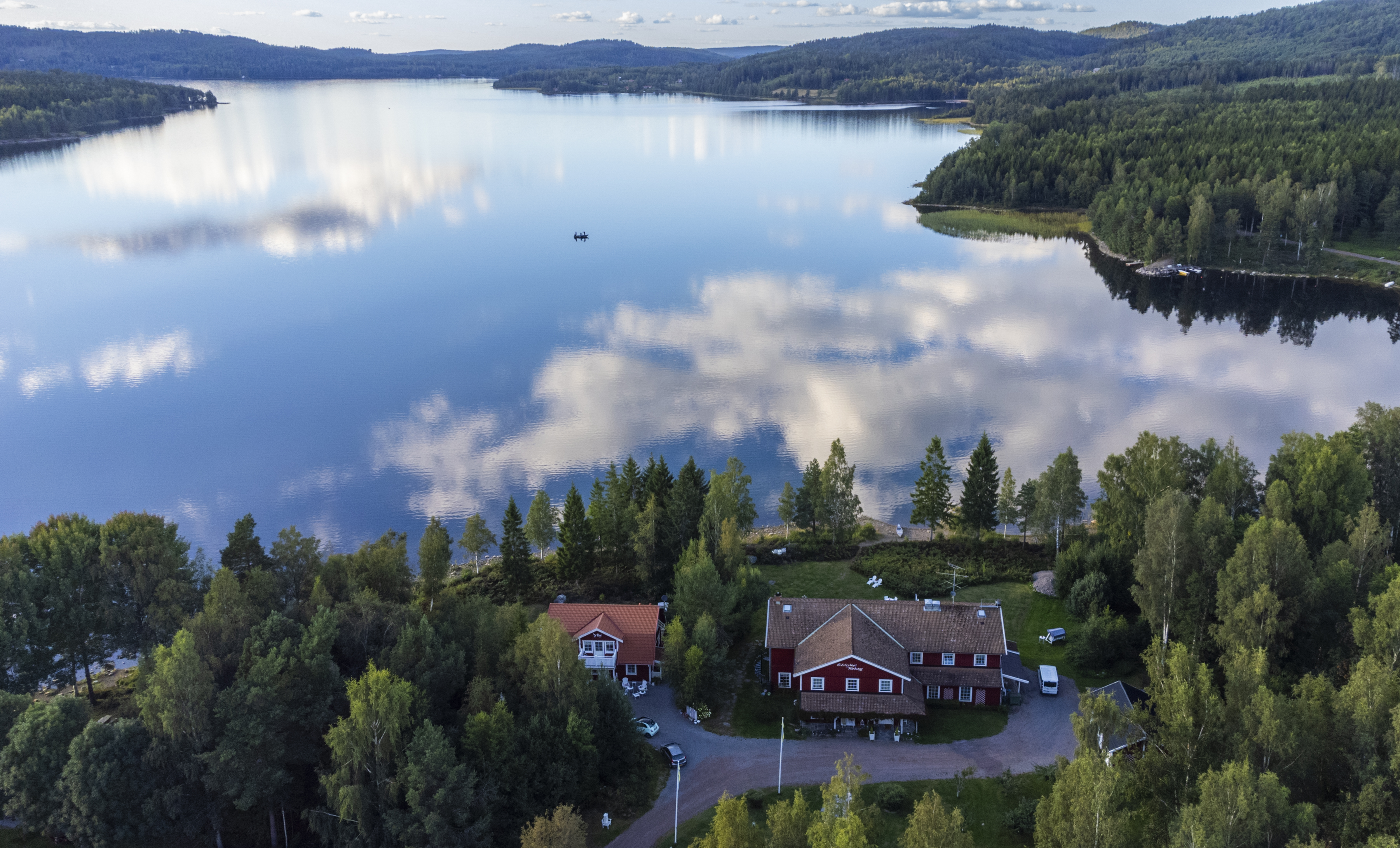 View over lake Edslan