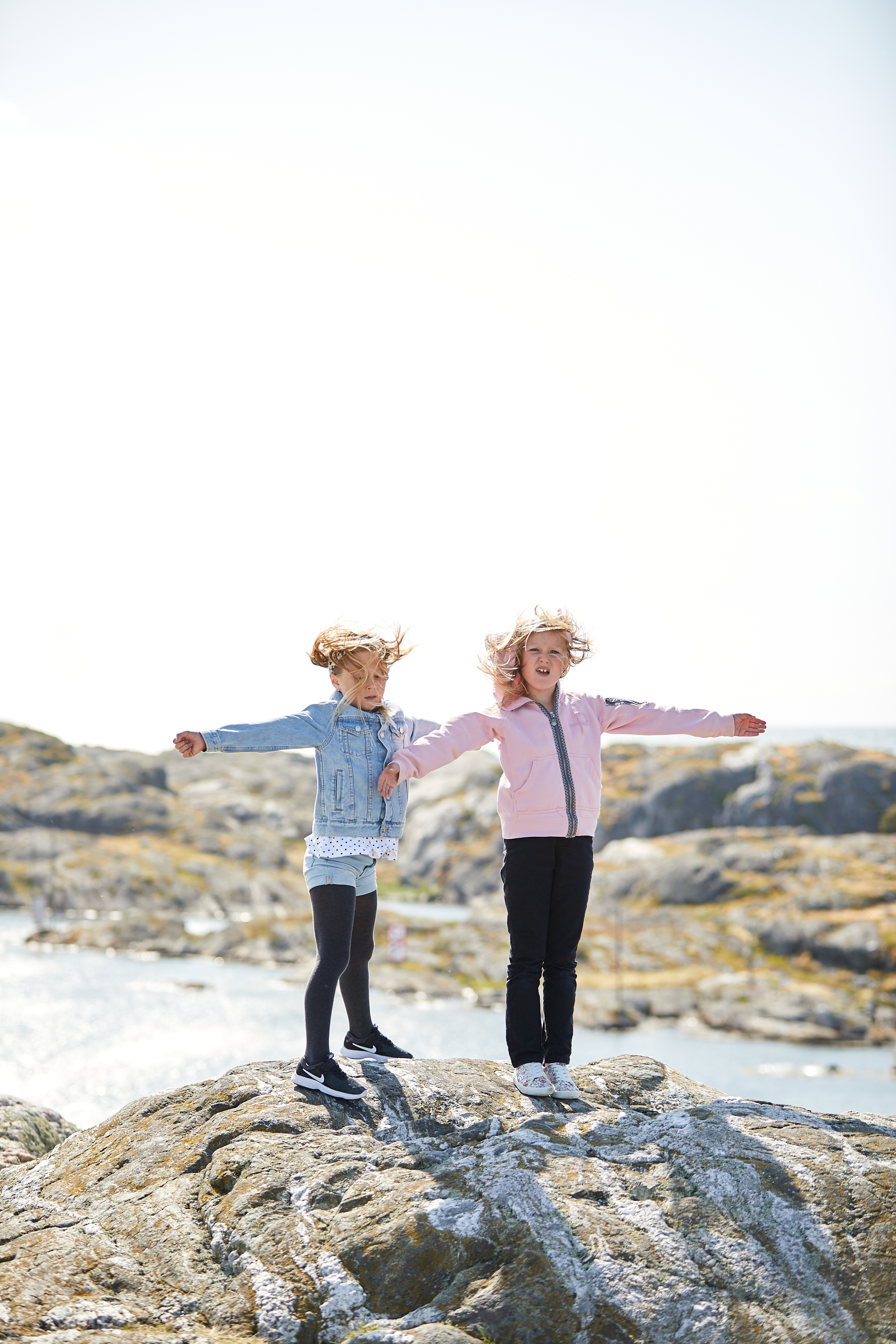 Children visiting Nordic Watercolour Museum in Skärhamn