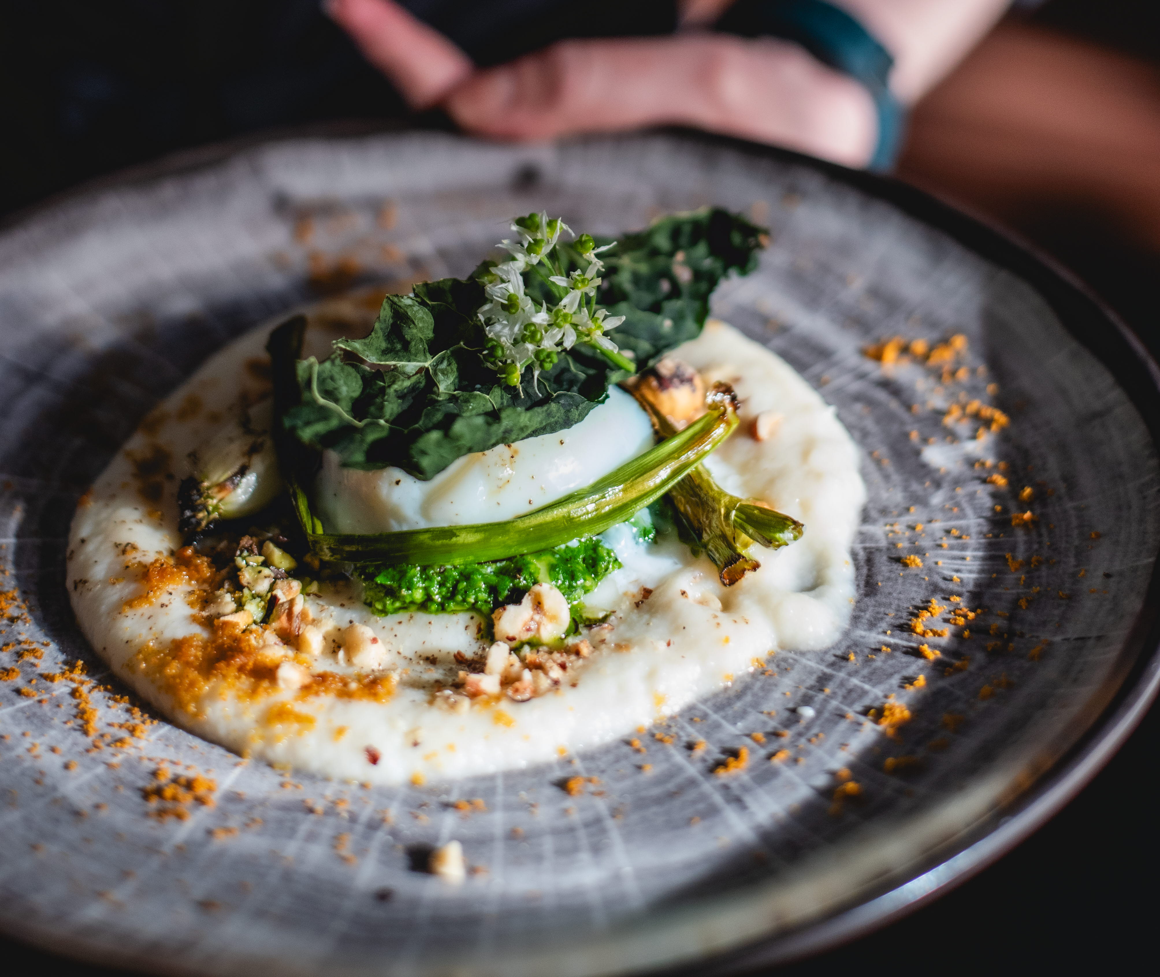 Lagad måltid på en tallrik.