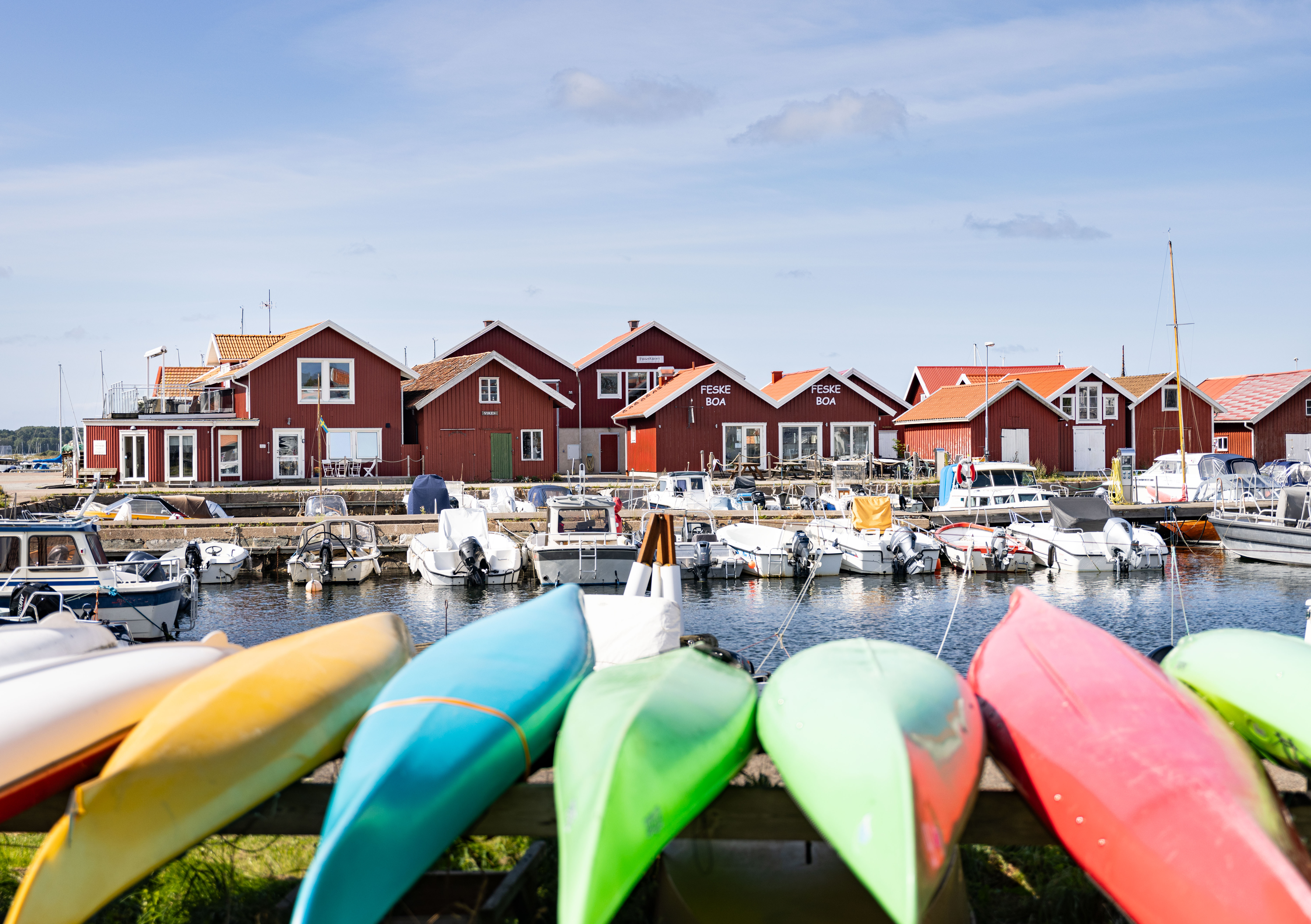 Boende i skärgårdsmiljö.