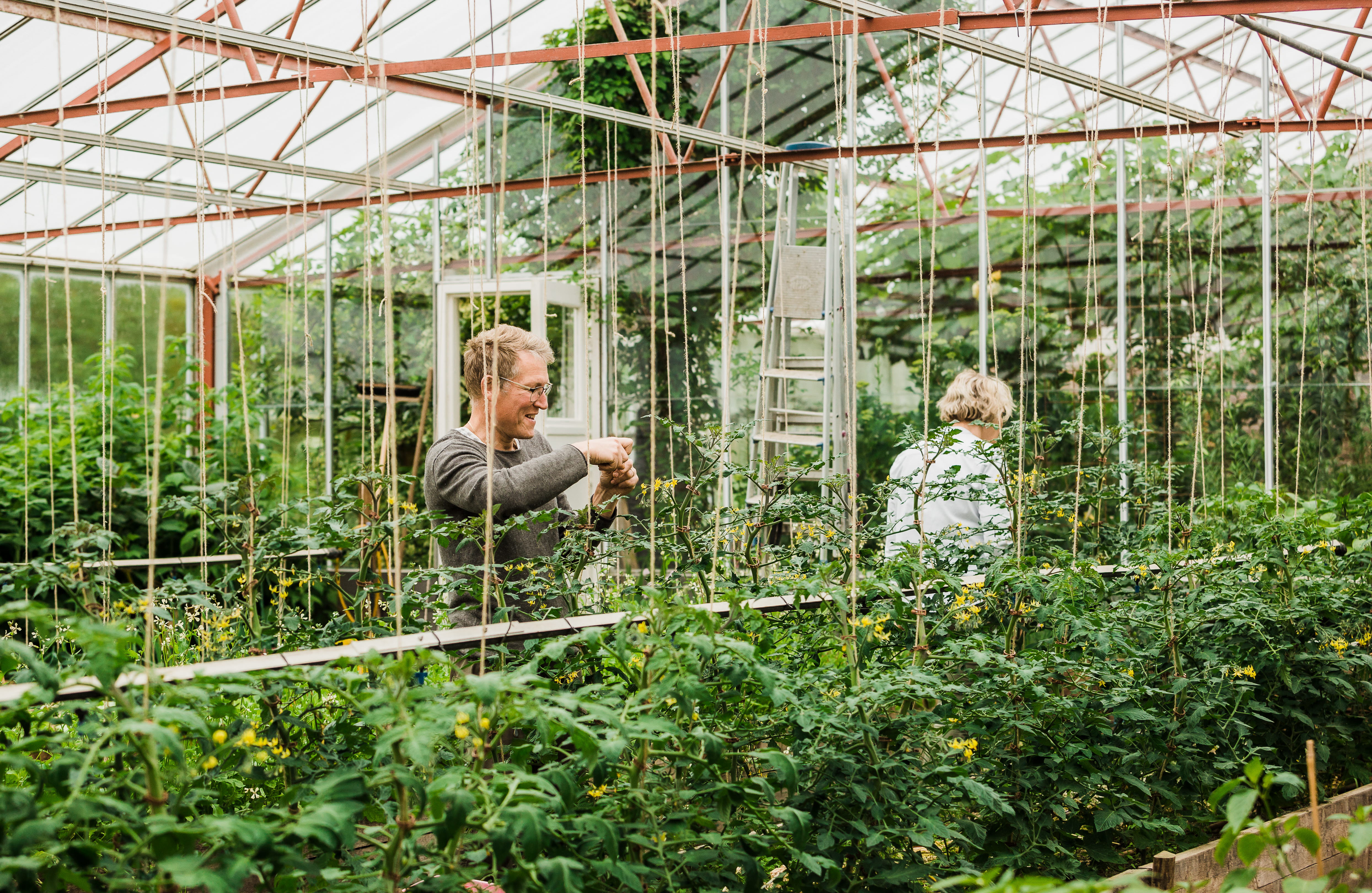 Trädgårdsmästare vid Björnhyltans Trädgård