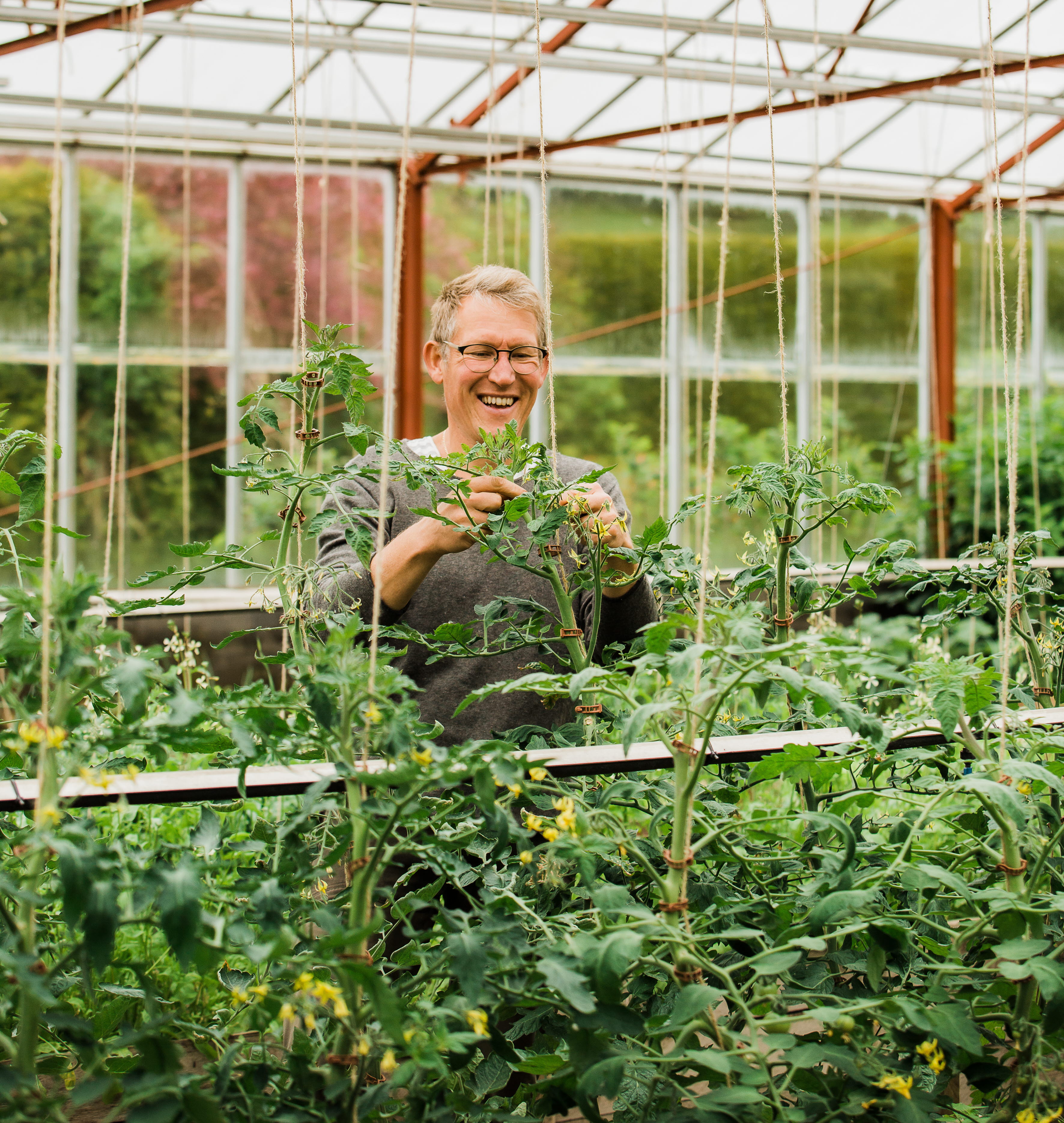 Gardner at Björnhyltans Garden