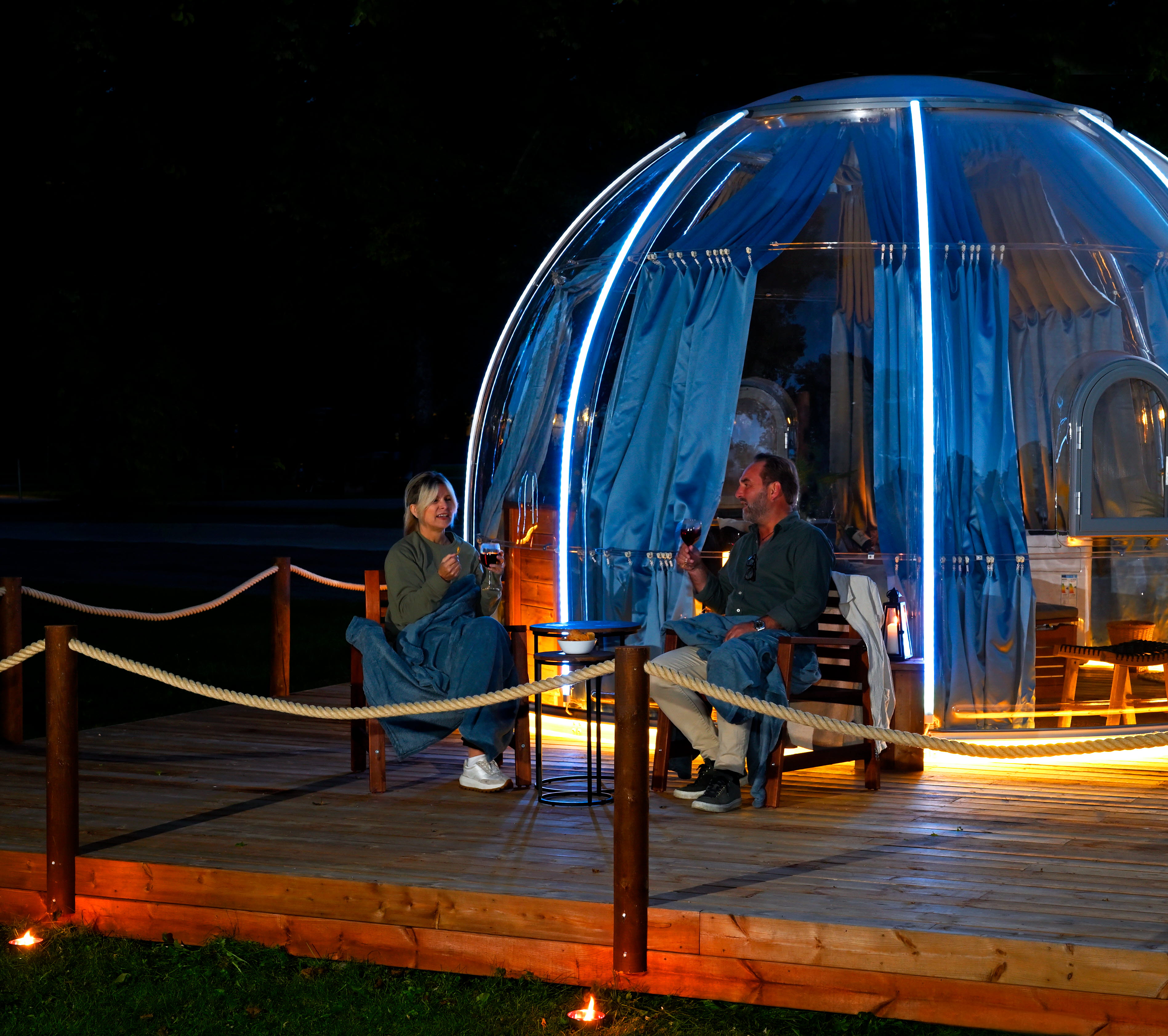 Igloo at Borås Camping