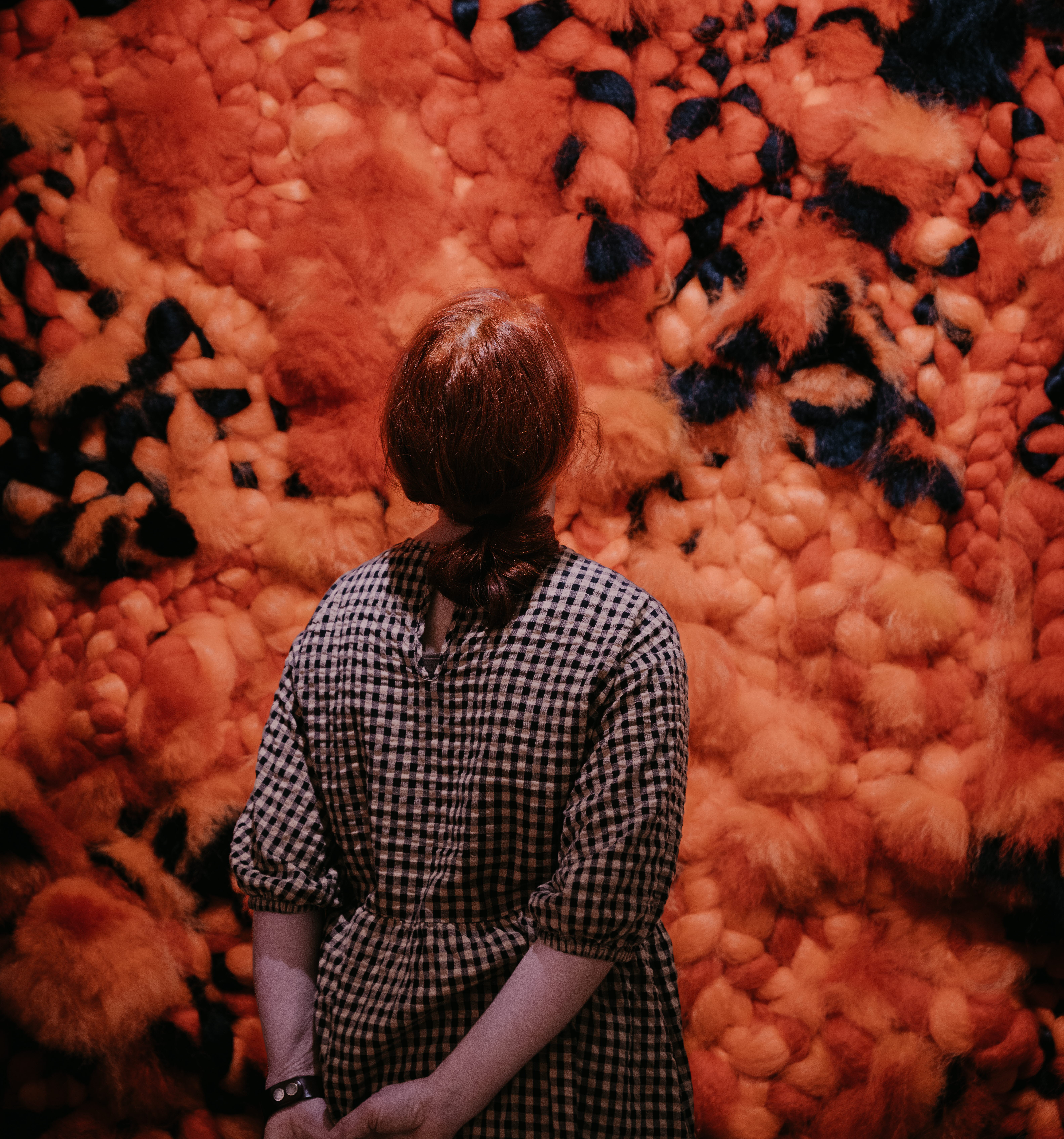 Kvinna besöker Abecita i Borås