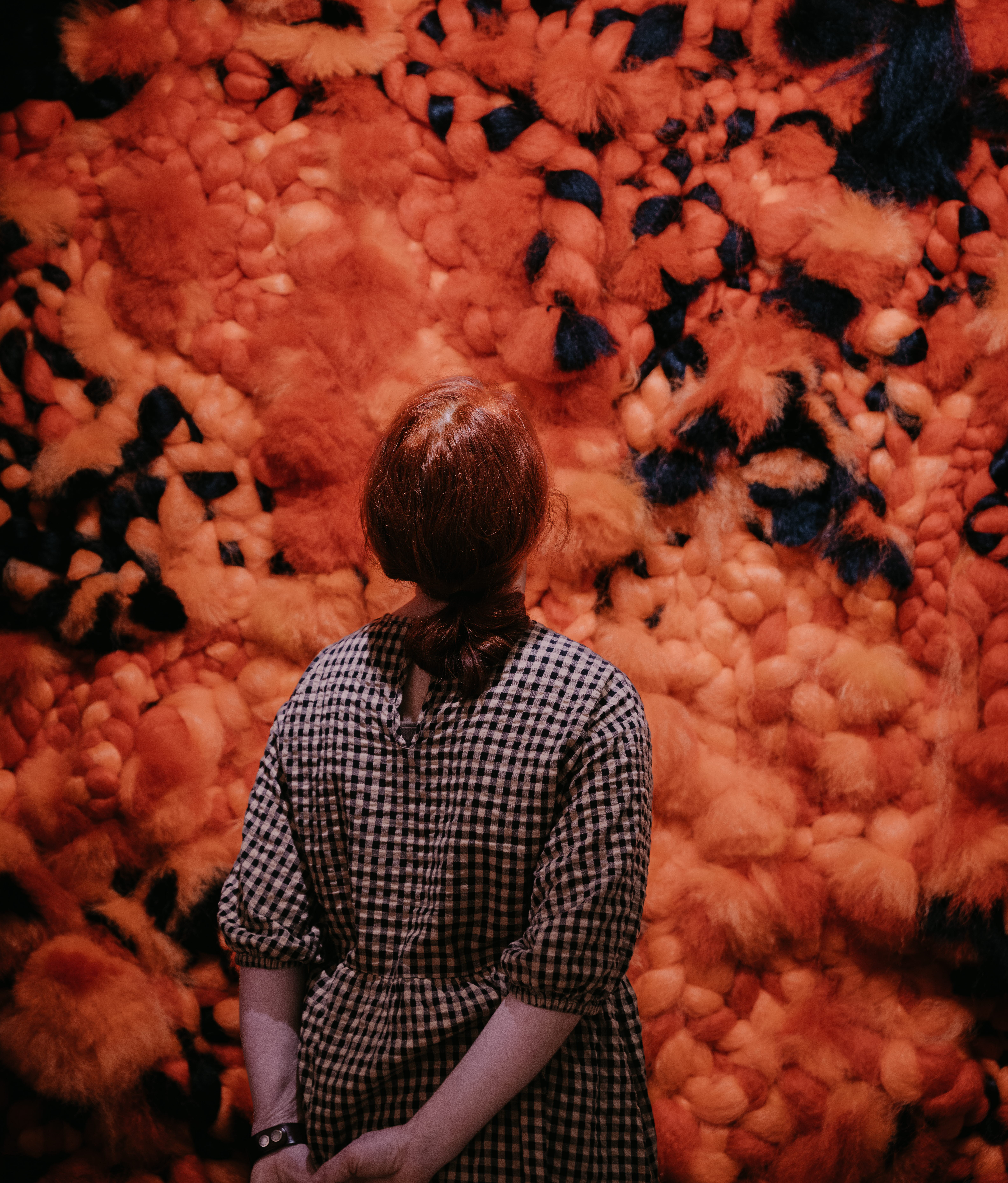 Kvinna besöker Abecita i Borås