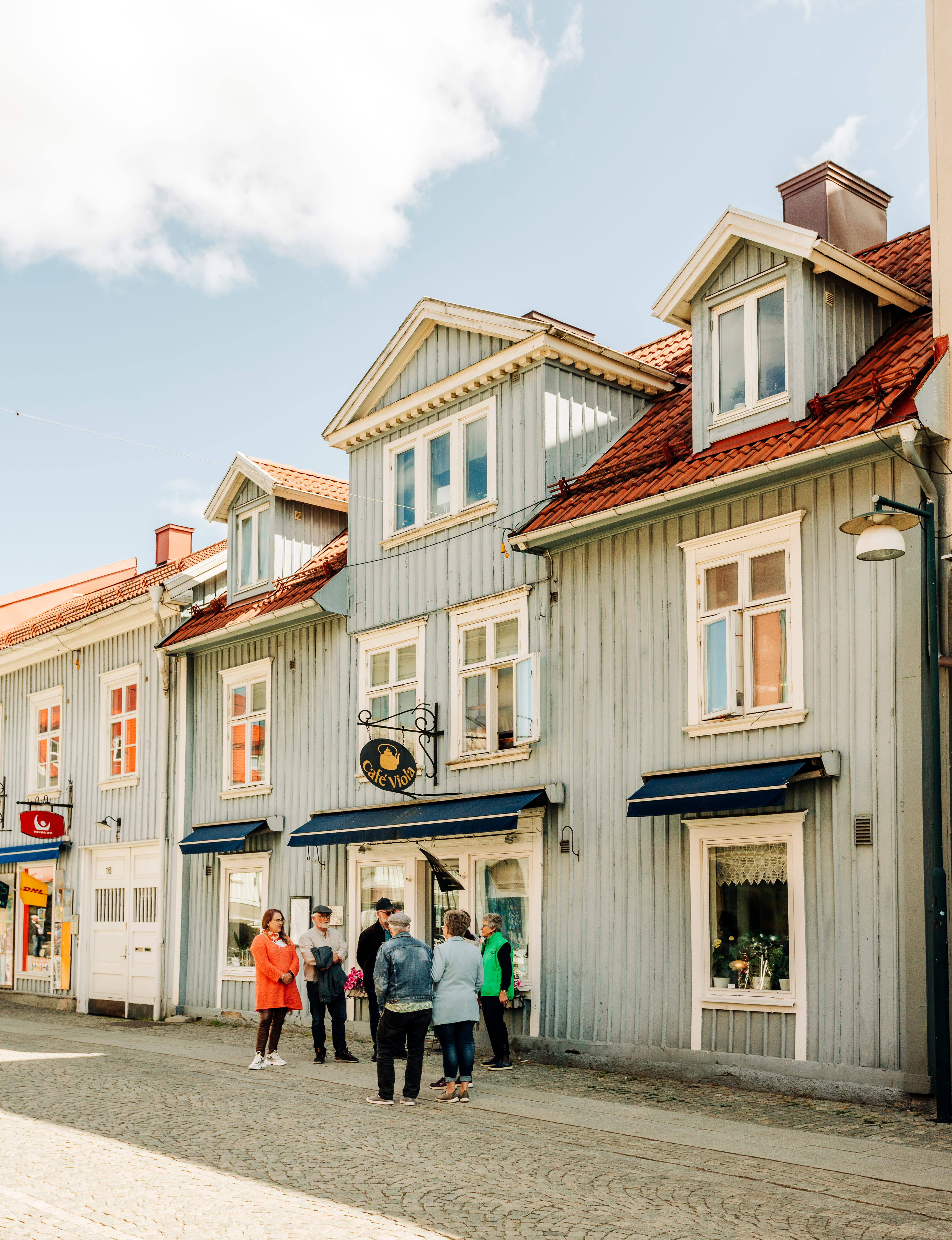 The activity coffee walk in Alingsås.
