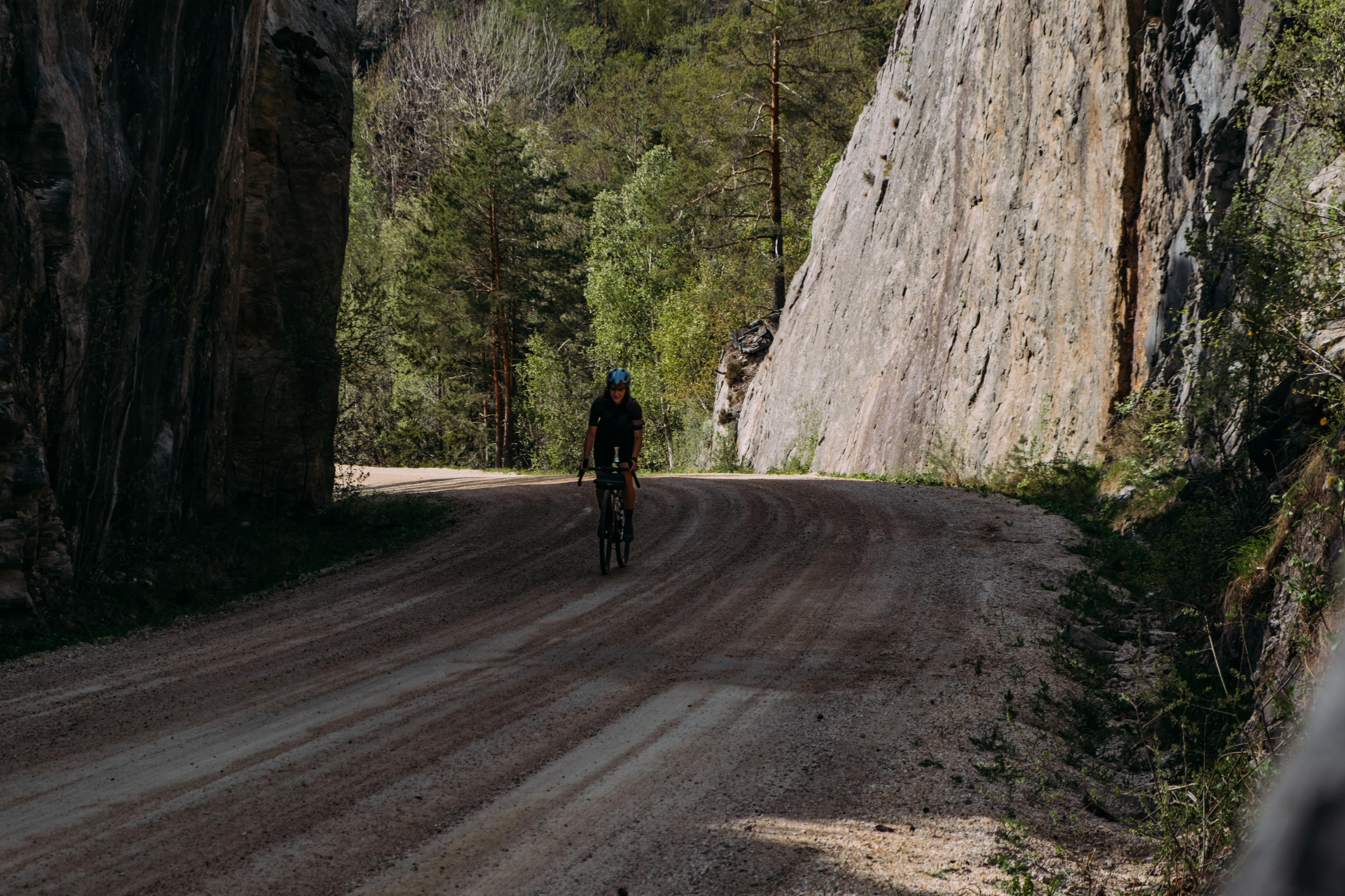 Cykla på grusvägar i Dalsland