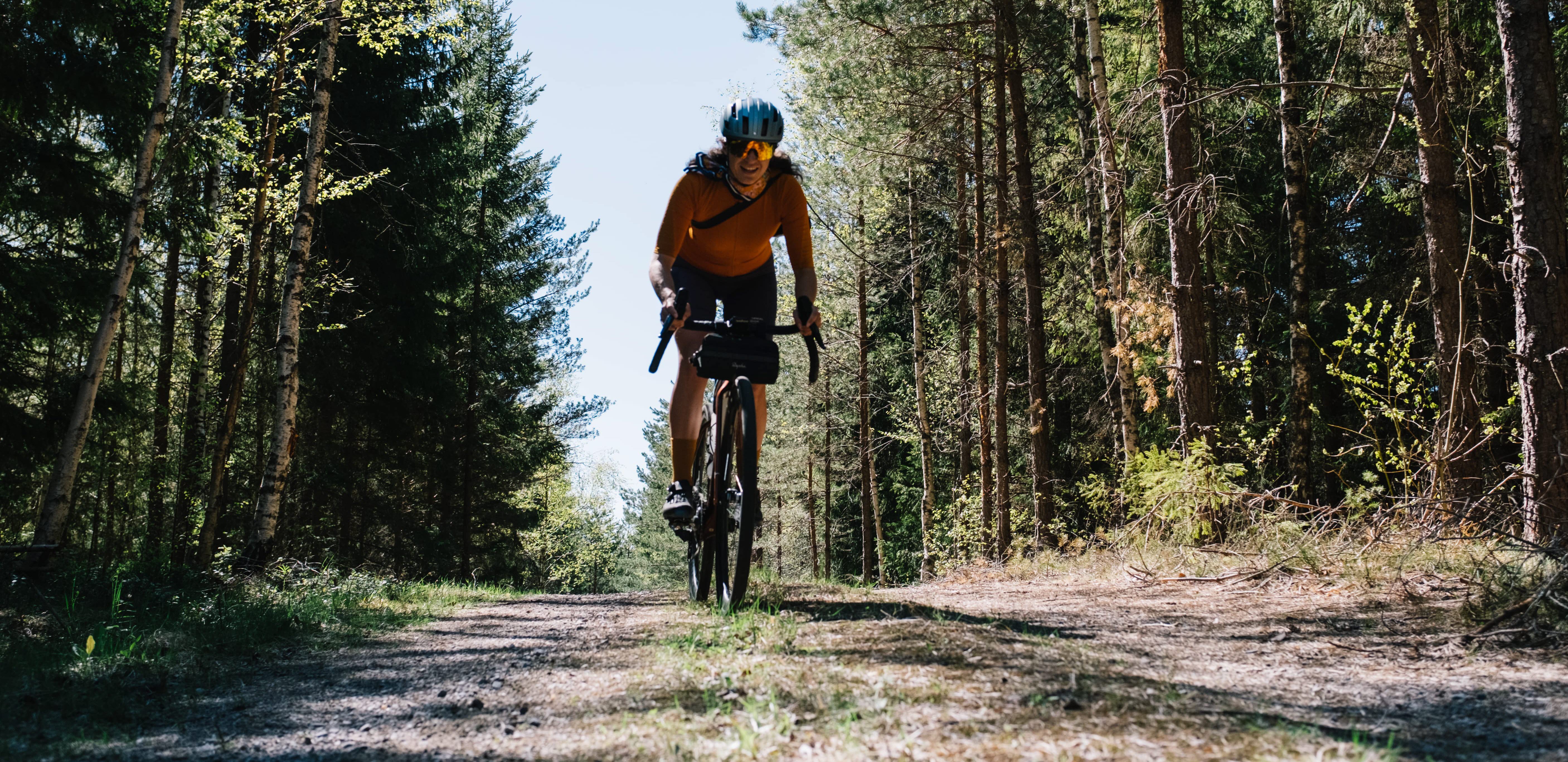 Cykla på grusvägar i Dalsland