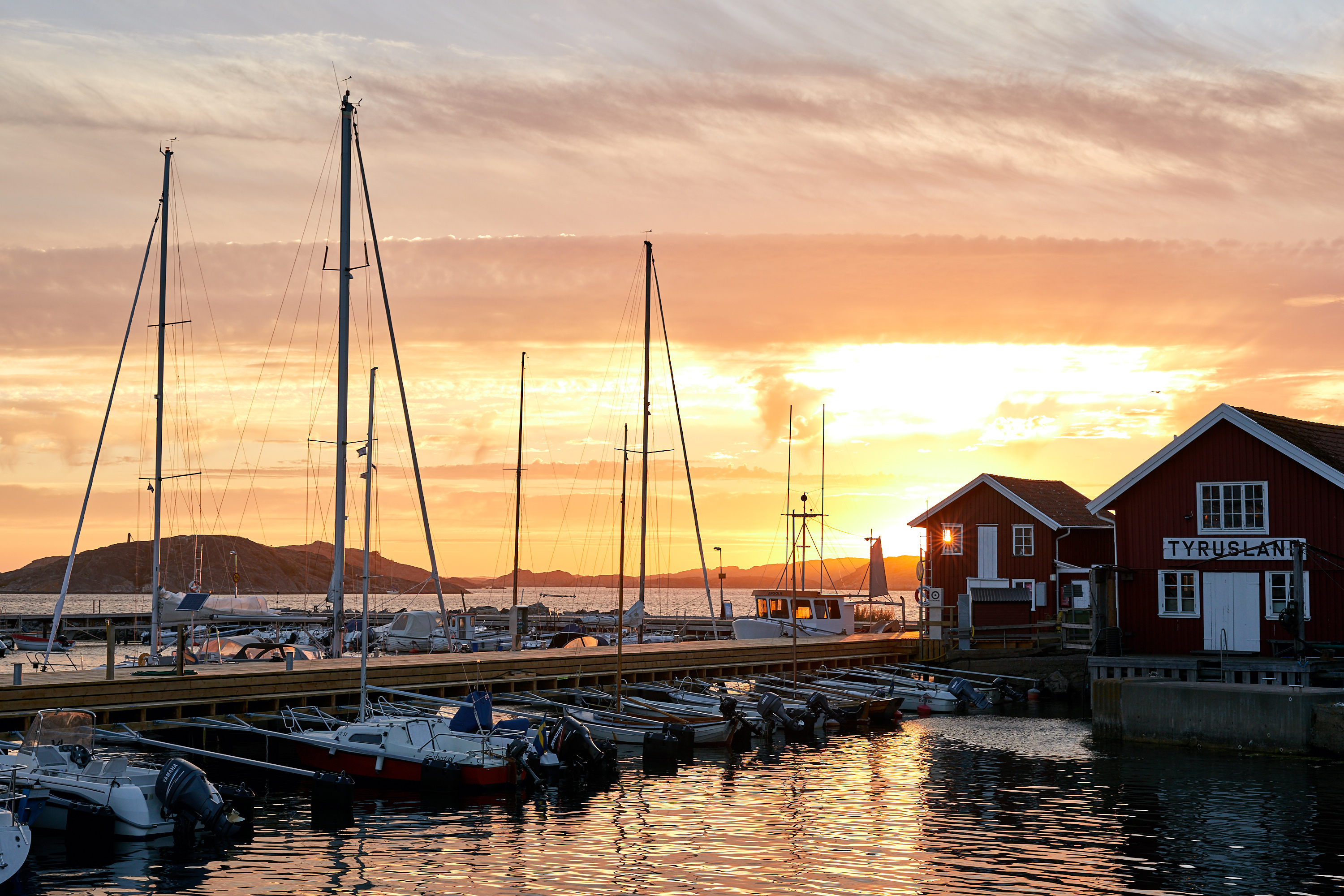 Summer in the archipelago of Bohuslän
