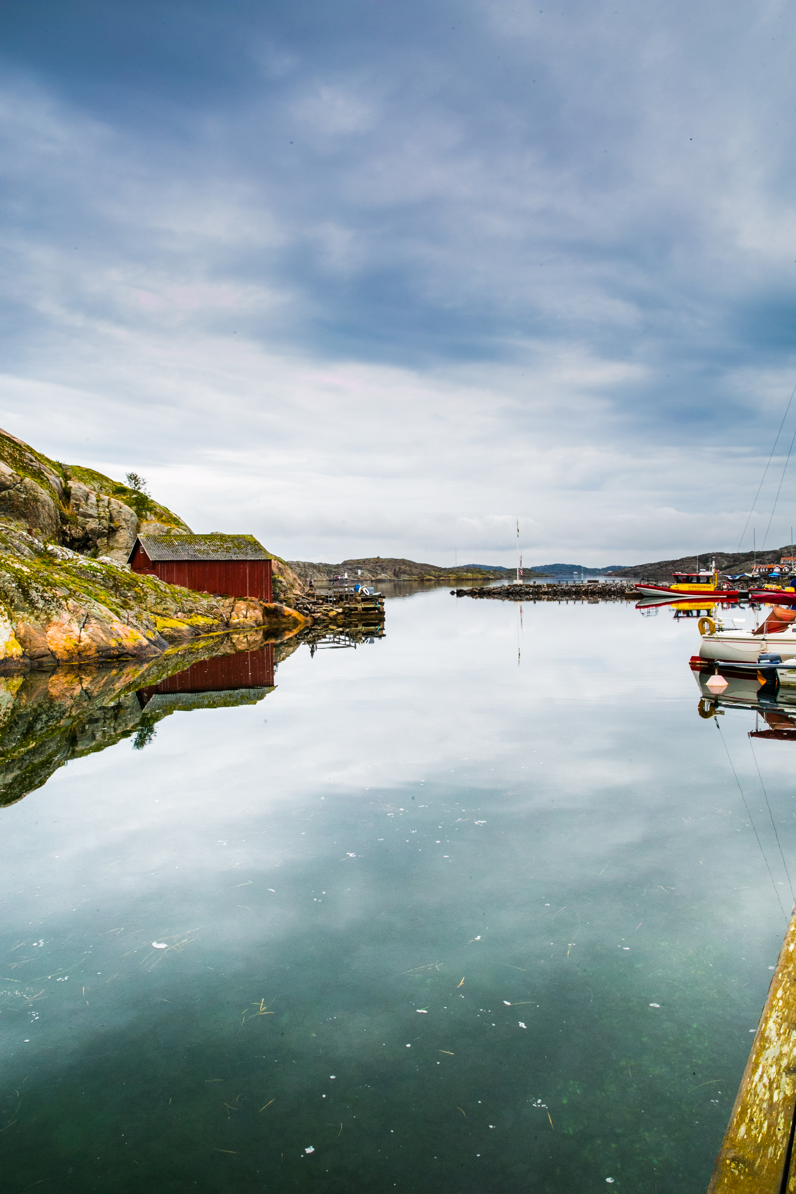 View over Ellös on Orust