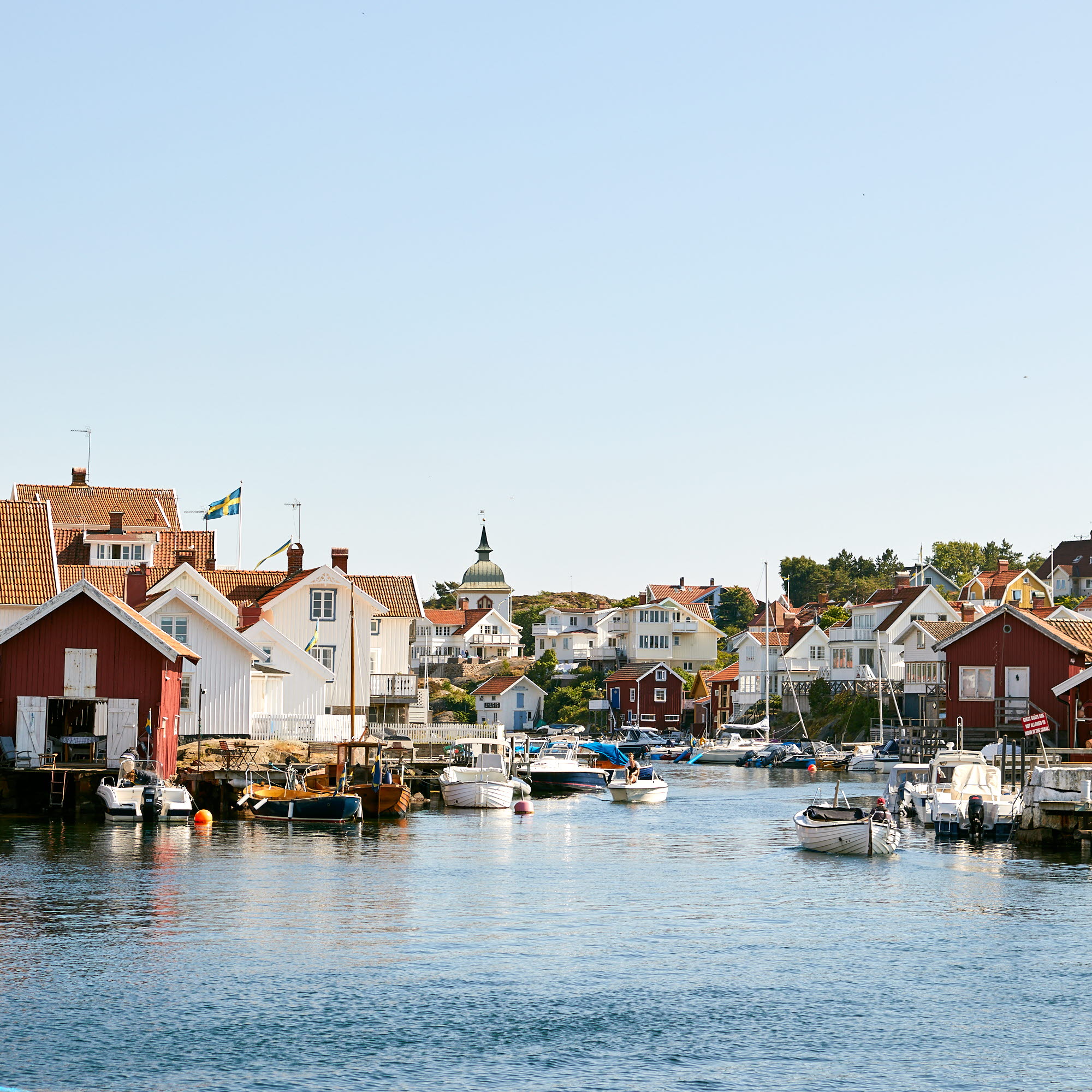 Summer in the archipelago of Bohuslän