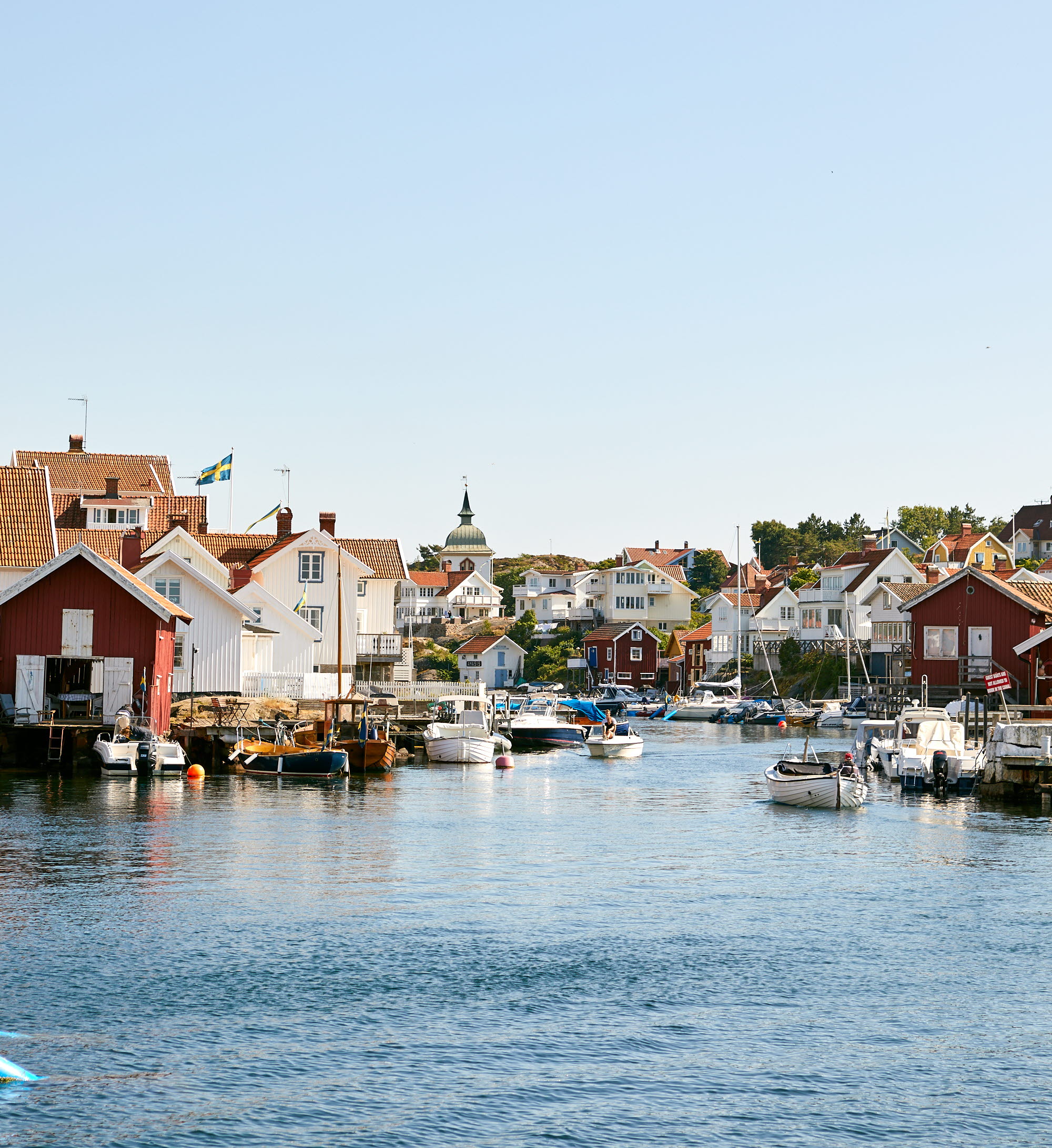 Summer in the archipelago of Bohuslän
