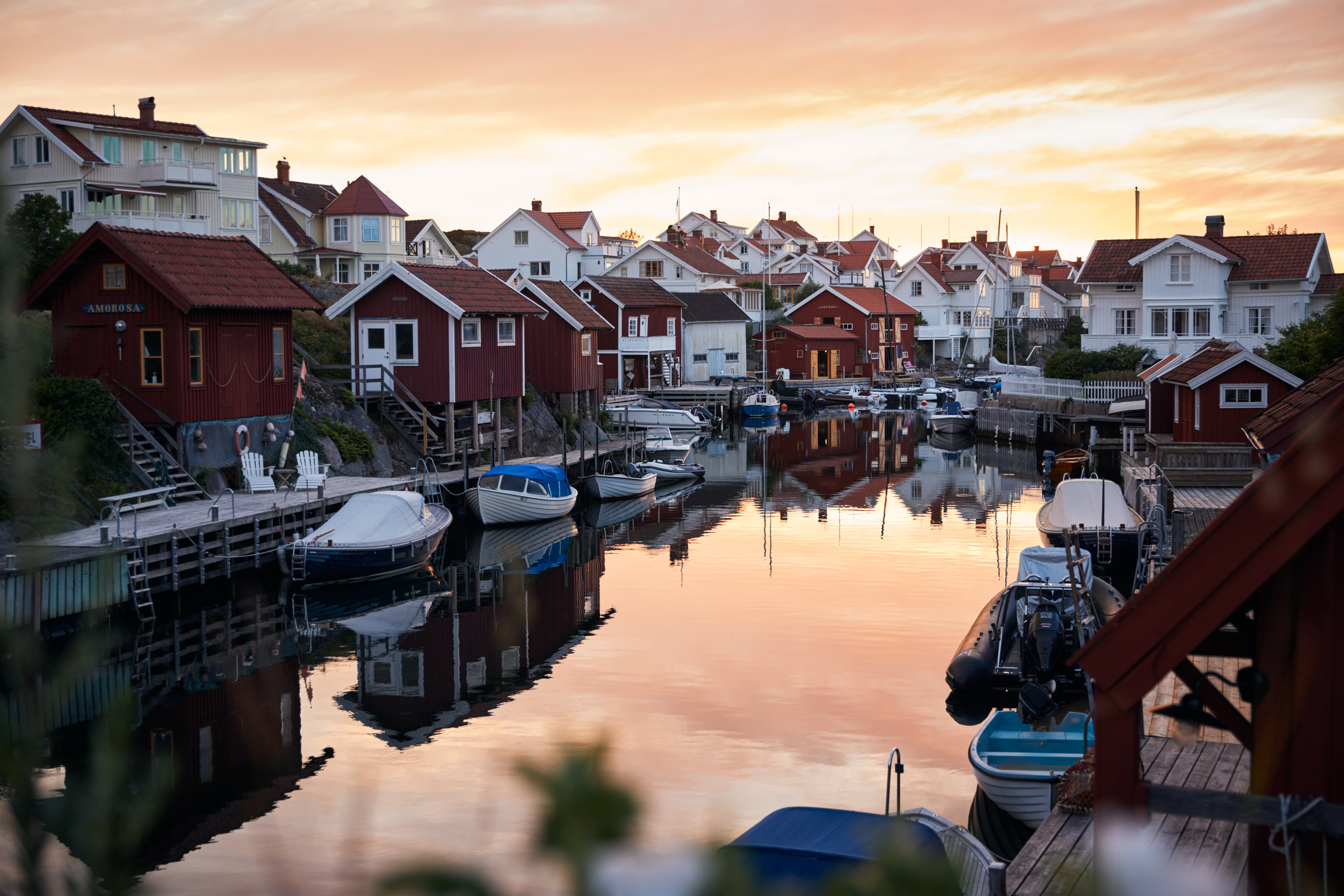 Kvällssol i Grundsund