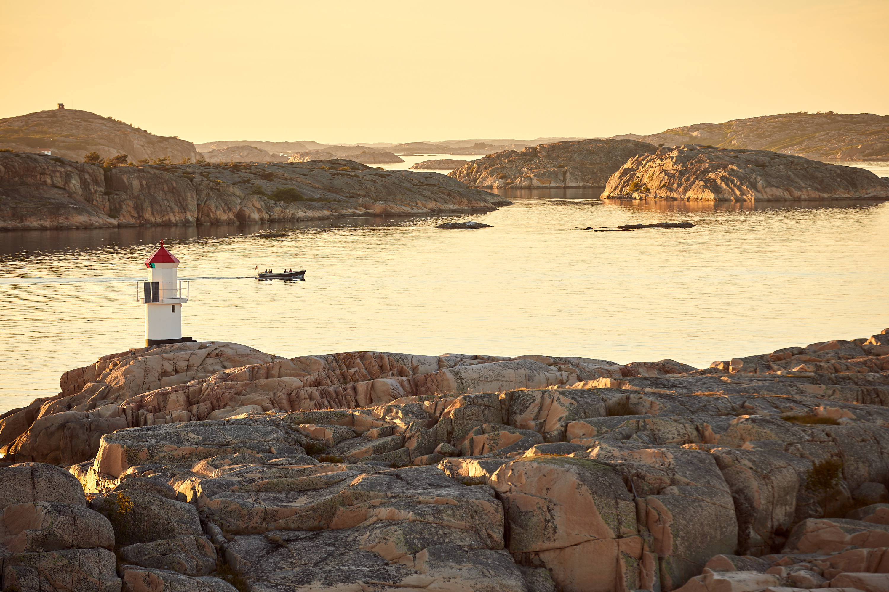Summer in the archipelago of Bohuslän