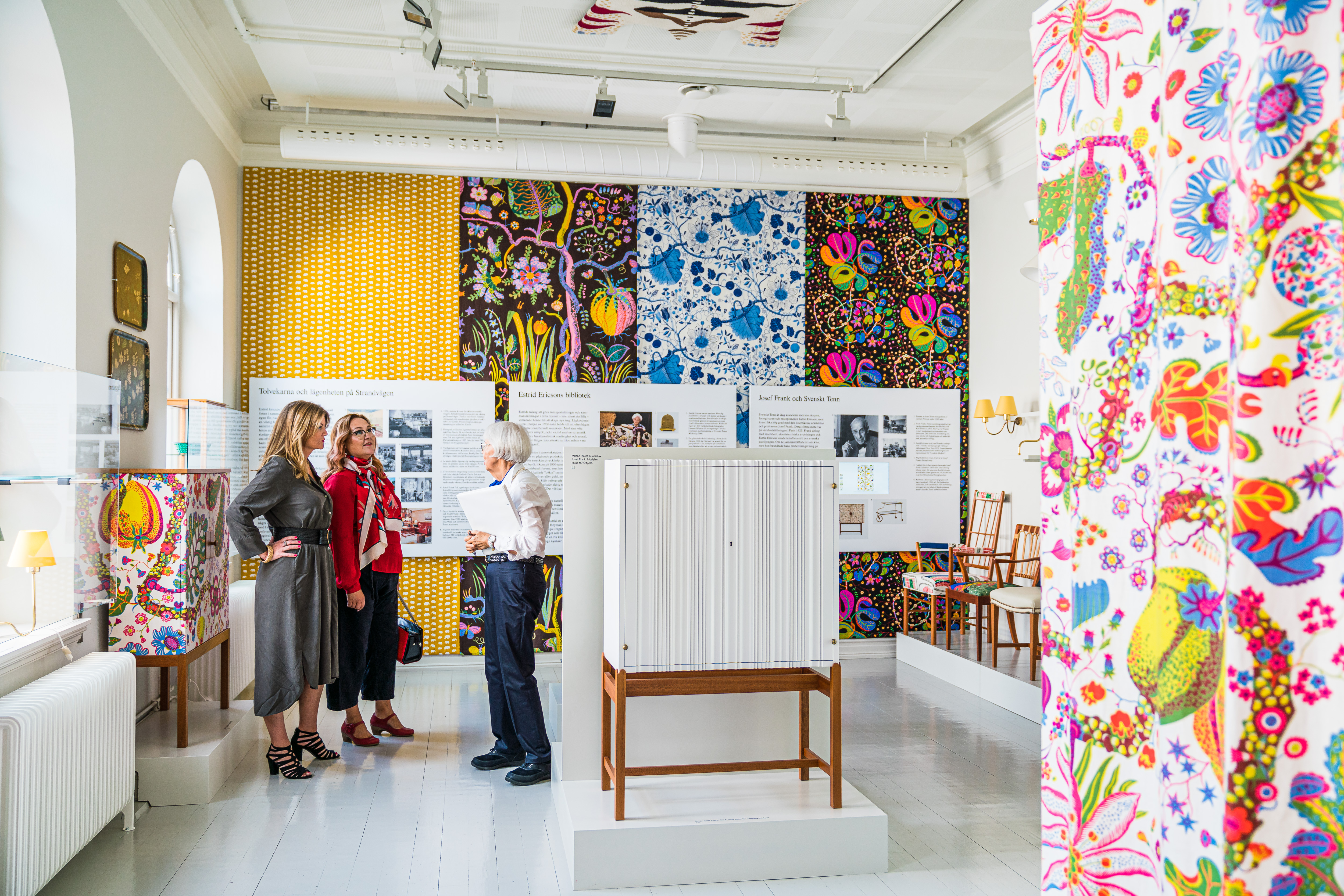 Women at Estrid Ericson exhibition