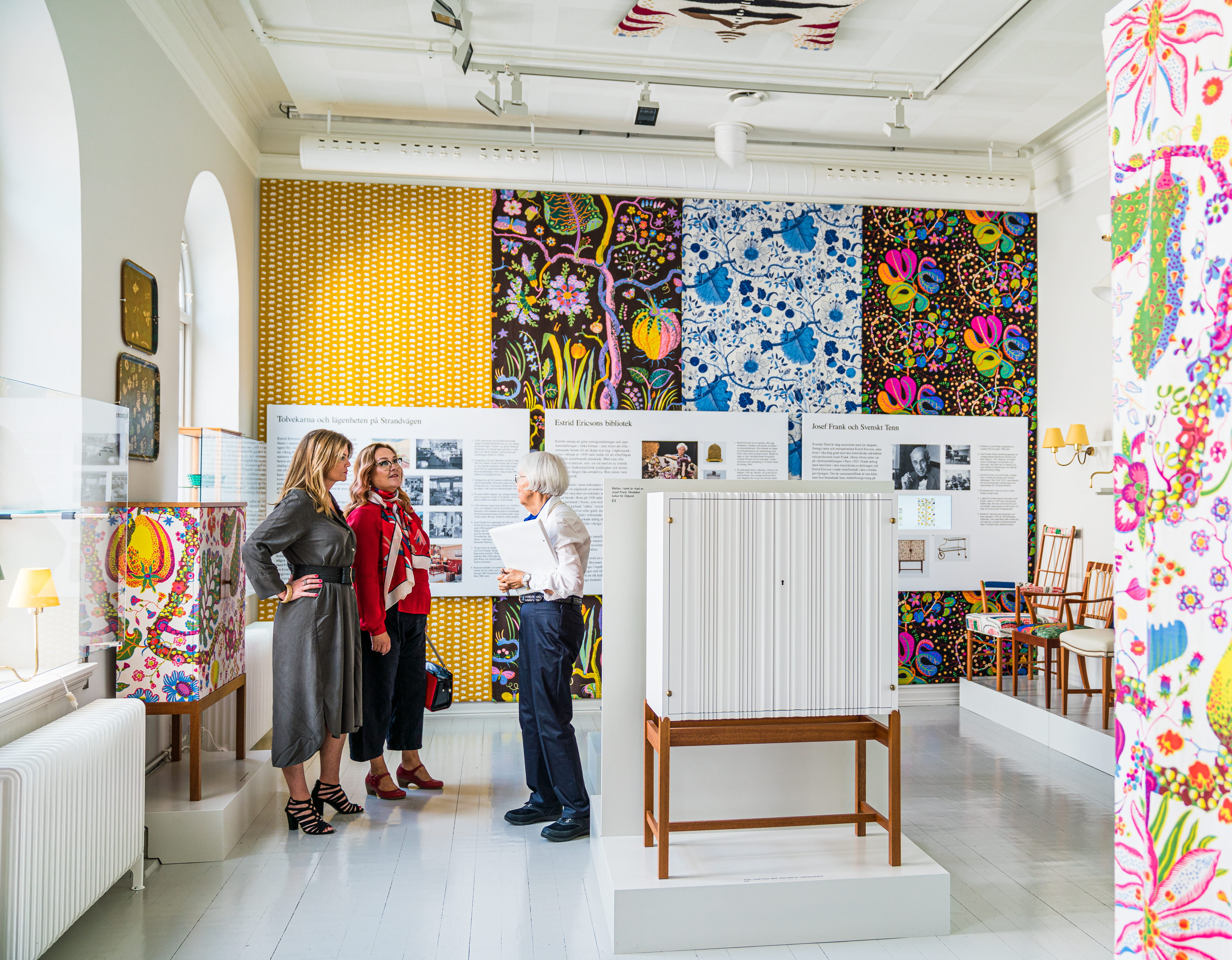 Women at Estrid Ericson exhibition