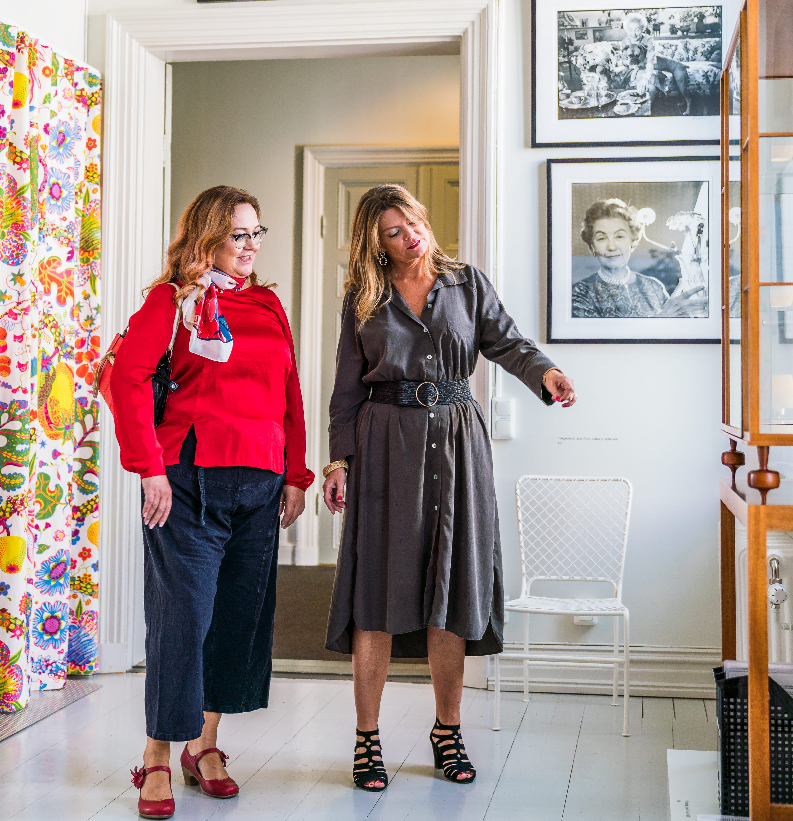 Women at Estrid Ericson exhibition