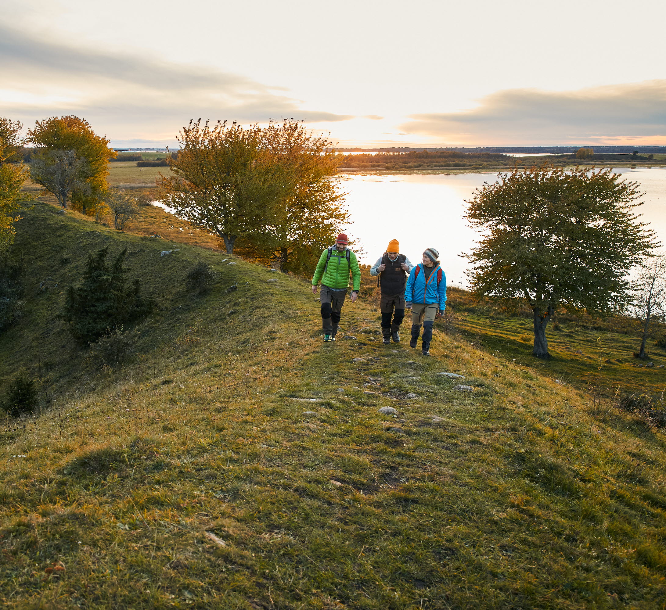 Vandring vid Hornborgasjön