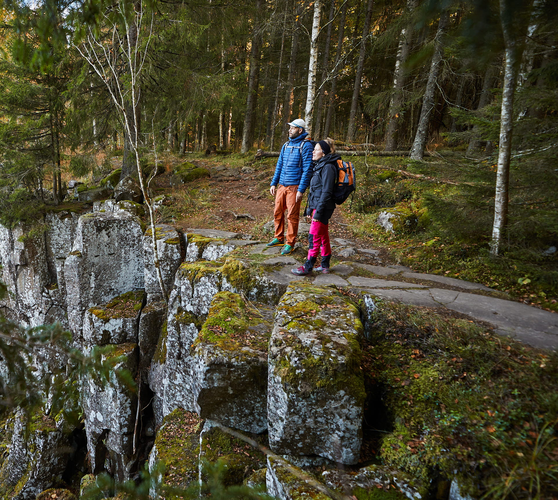 Vandra Jättadalen, Vallebygden