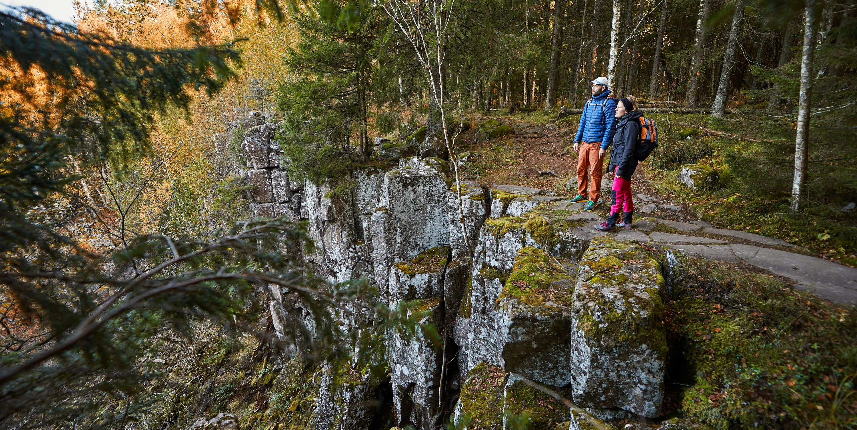 Vandra Jättadalen, Vallebygden