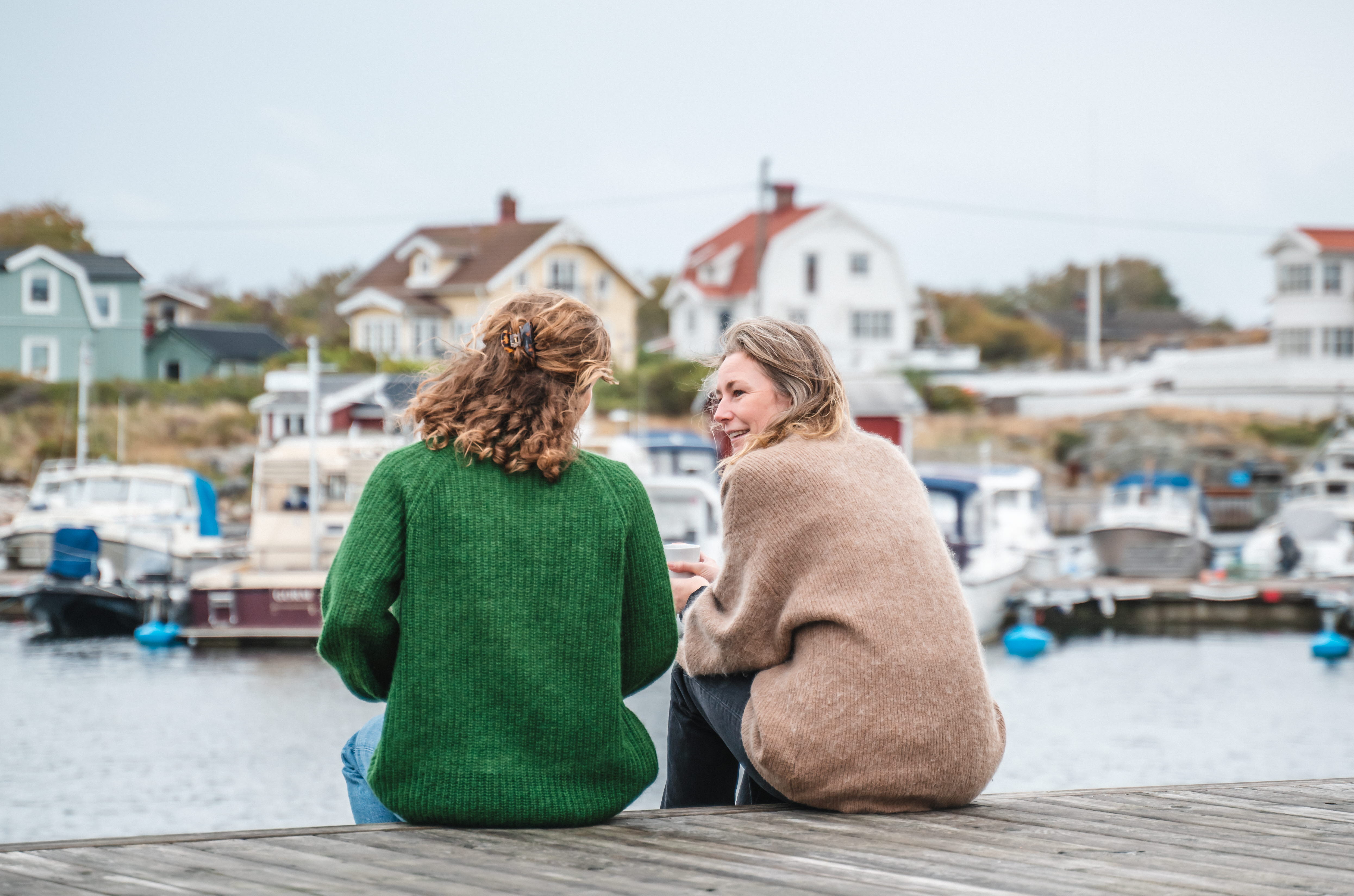 Människor upplever Kajkanten Vrångö