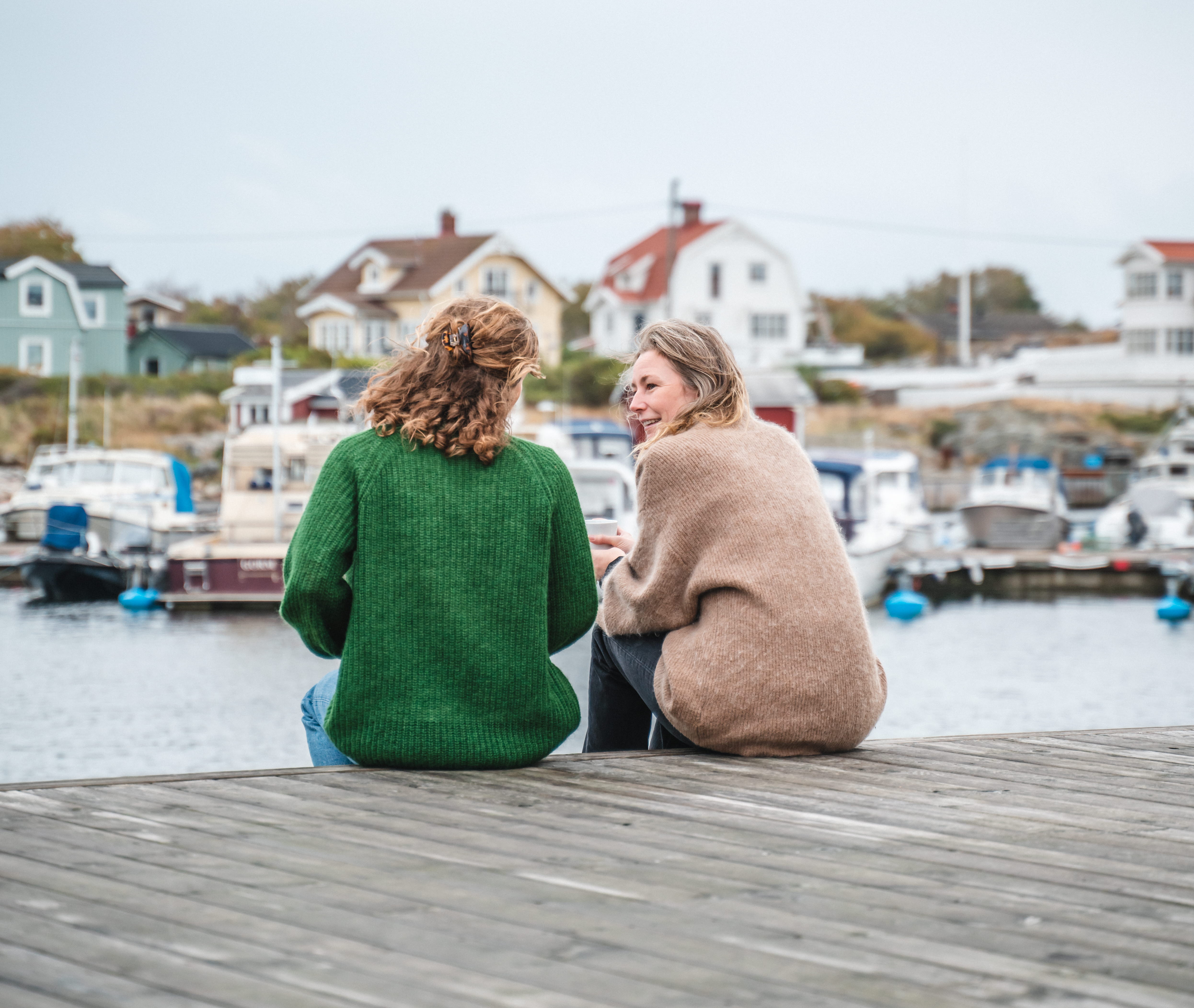 Människor upplever Kajkanten Vrångö