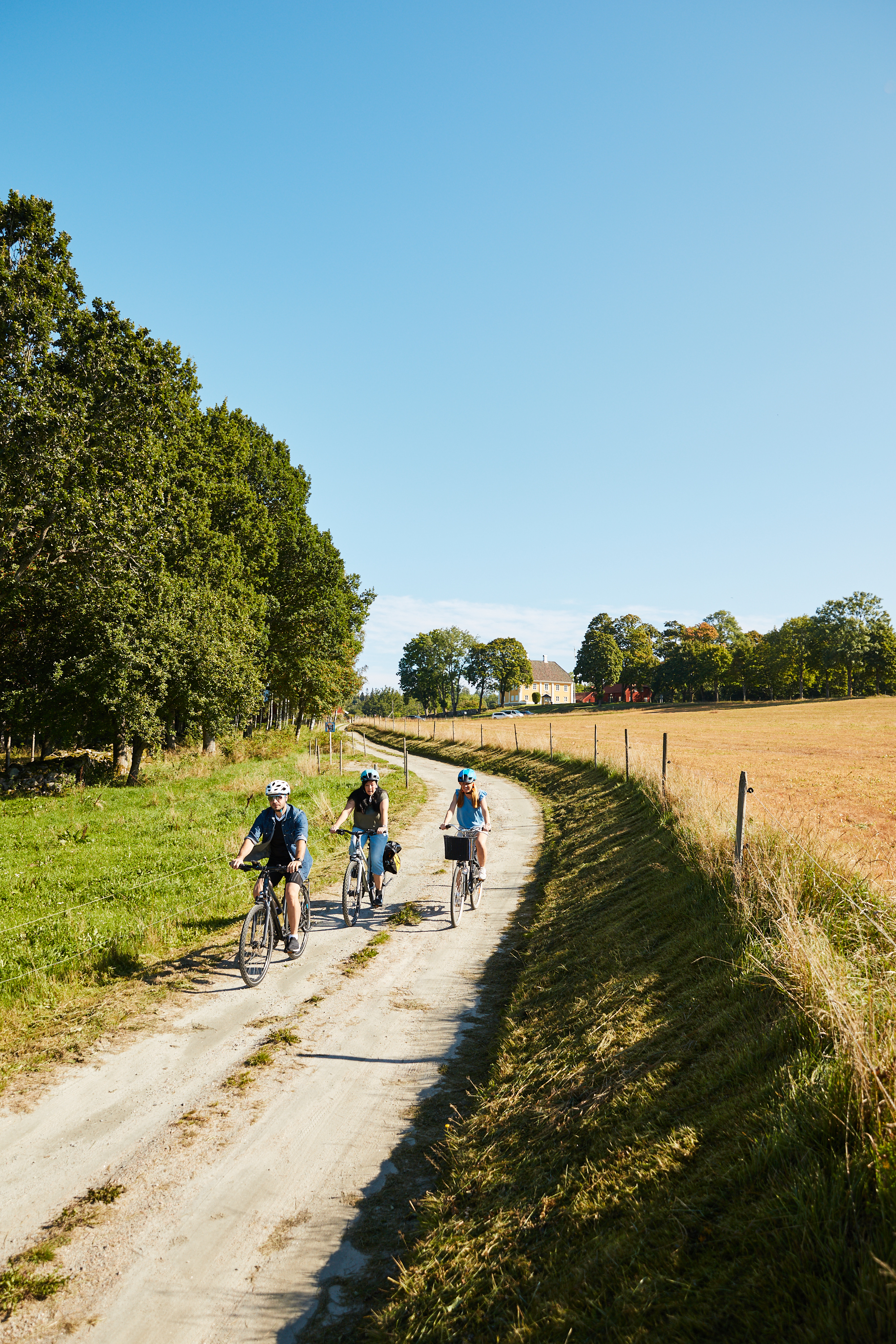 Biking at Källebacka