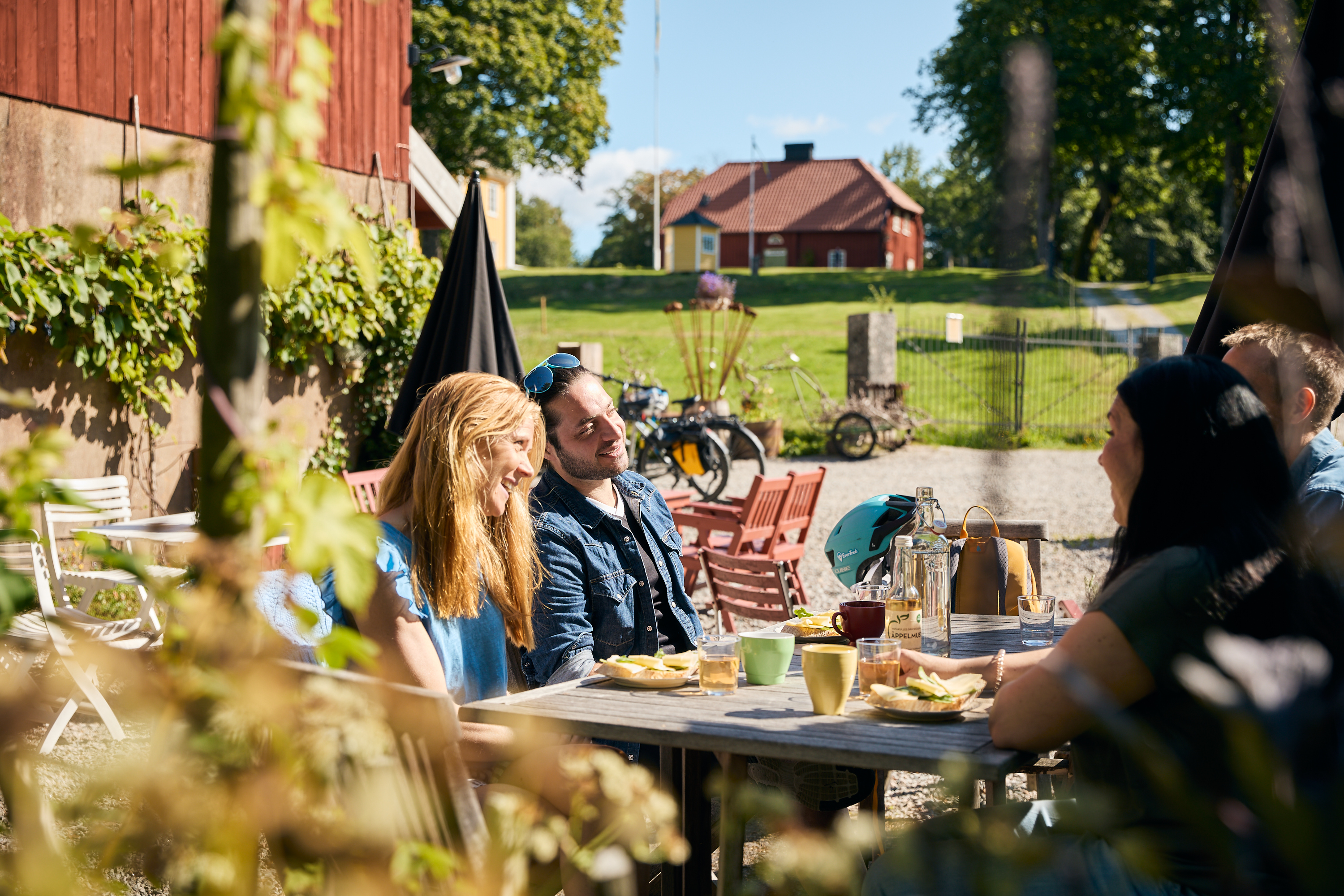 Fika vid Hemma på Källebacka