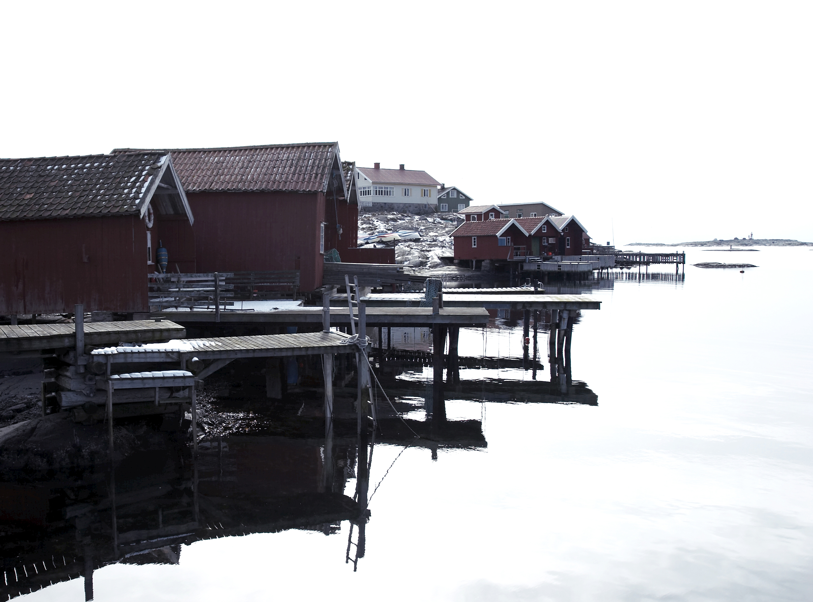 Käringön during winter