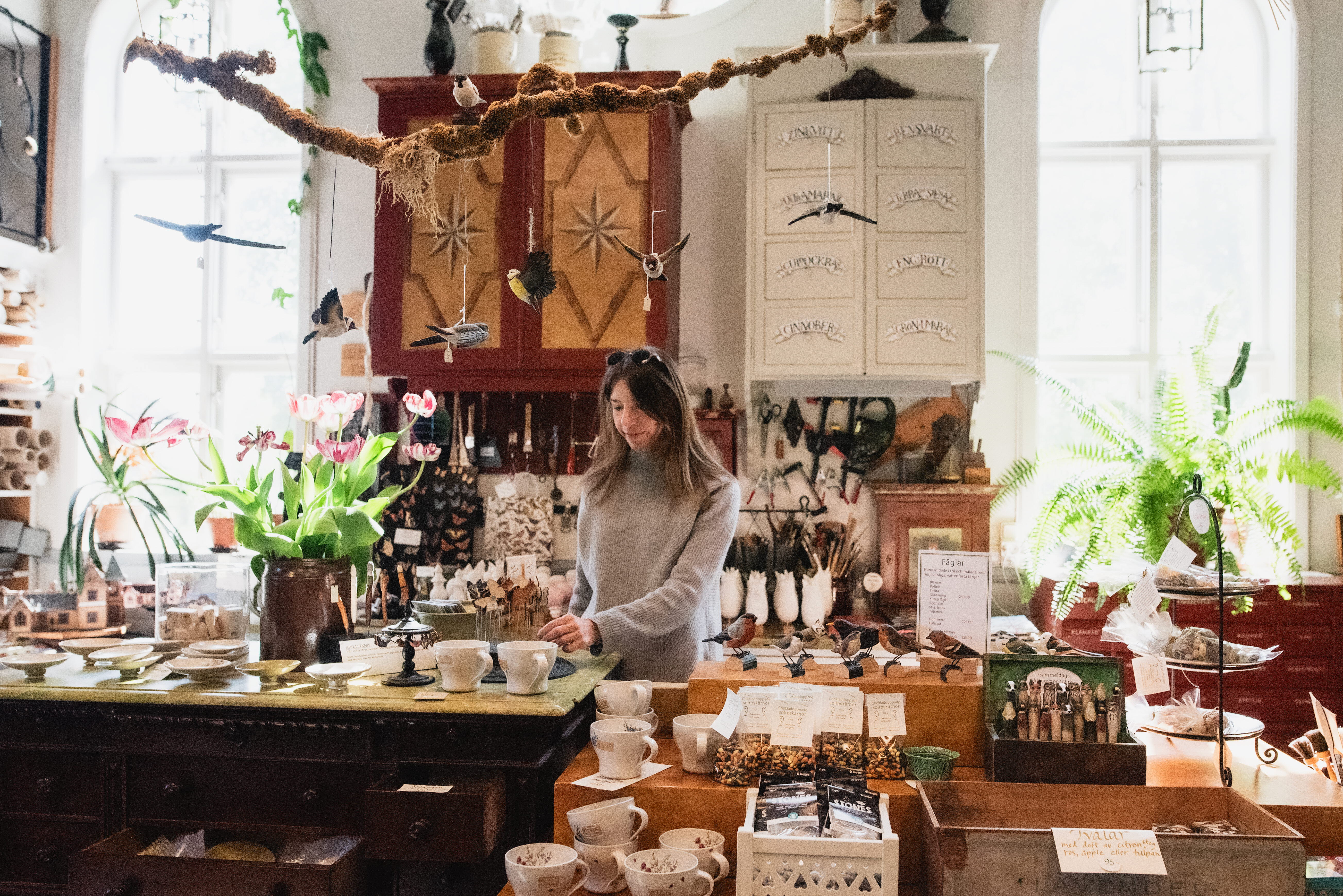 Kvinna i Kerstins Ateljé