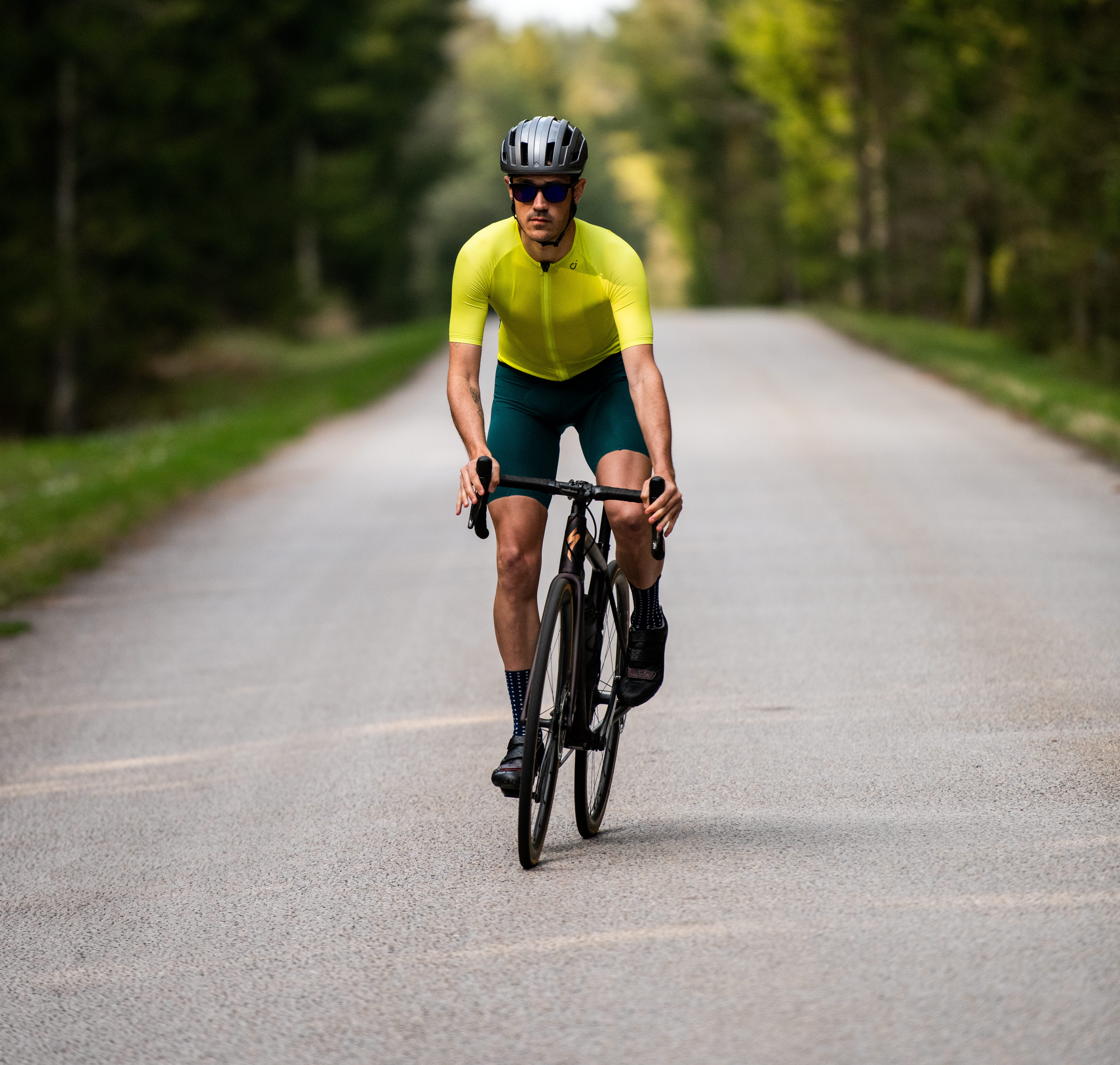 road bike in West Sweden