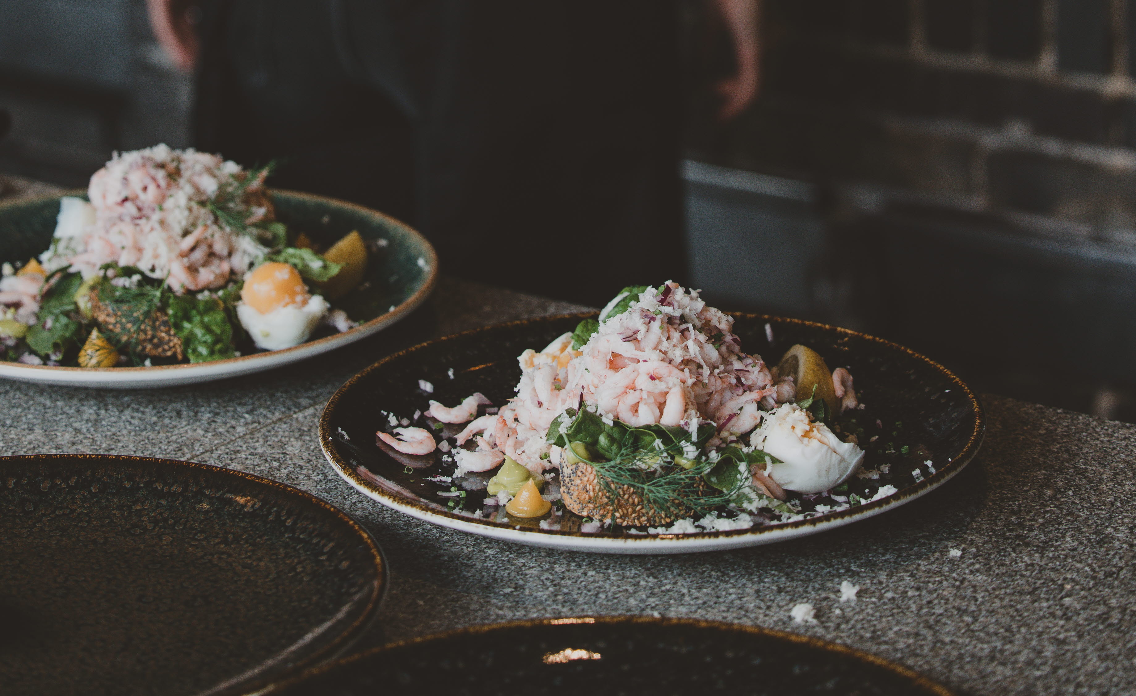 Cooked meal at Kläpphagen Koster.