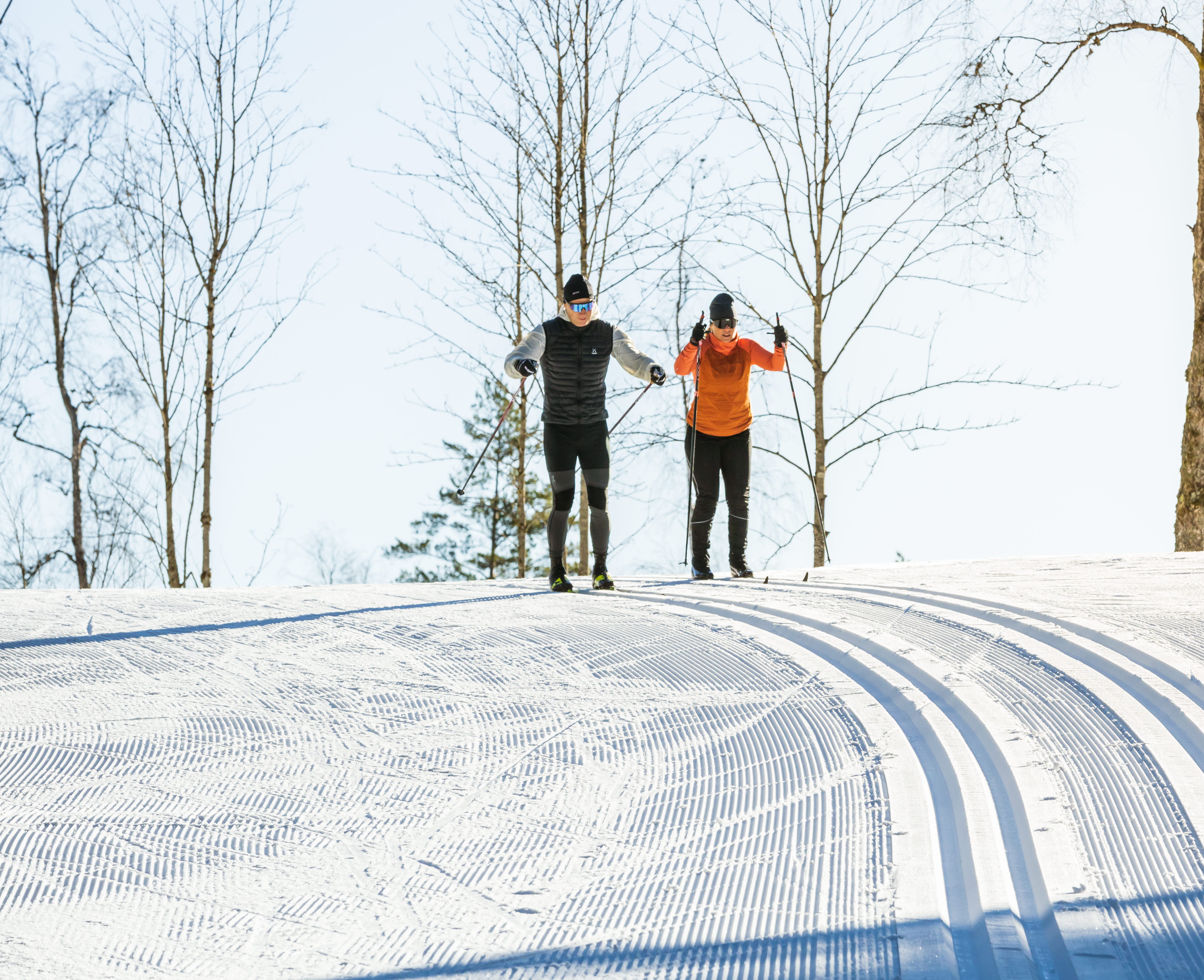 Skiing at Lassalyckan