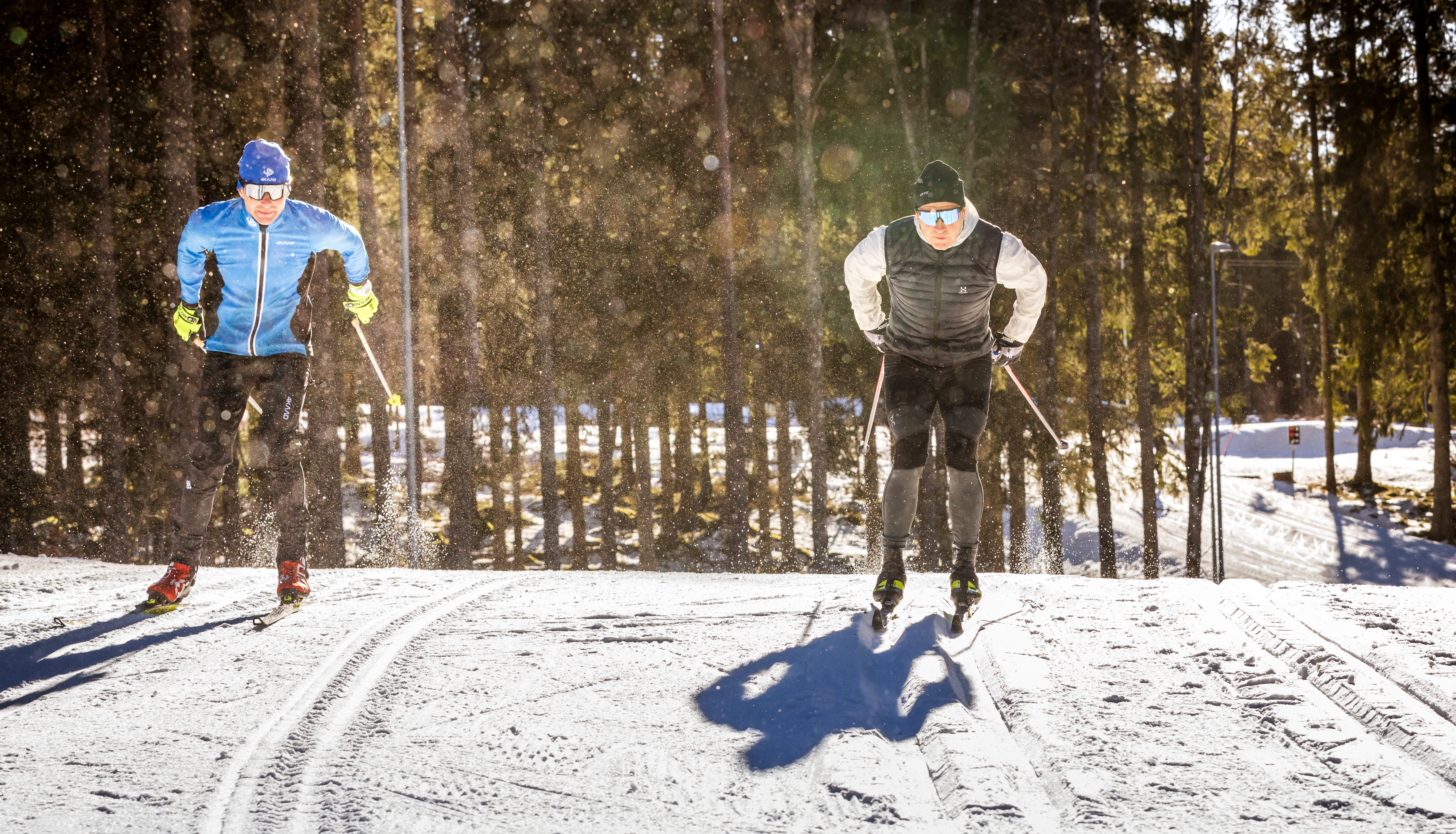 Skiing at Lassalyckan