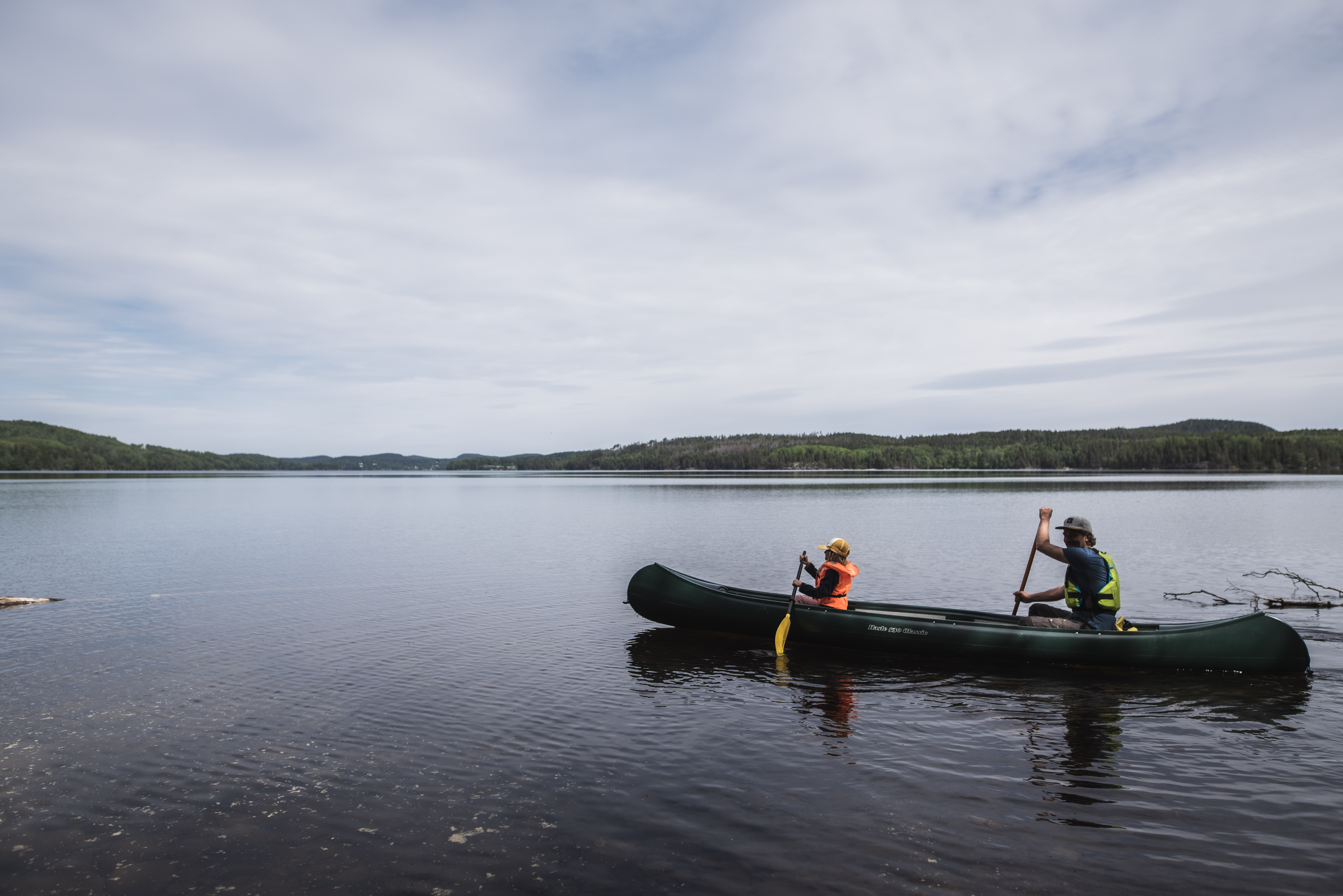 Paddle in Laxsjön.