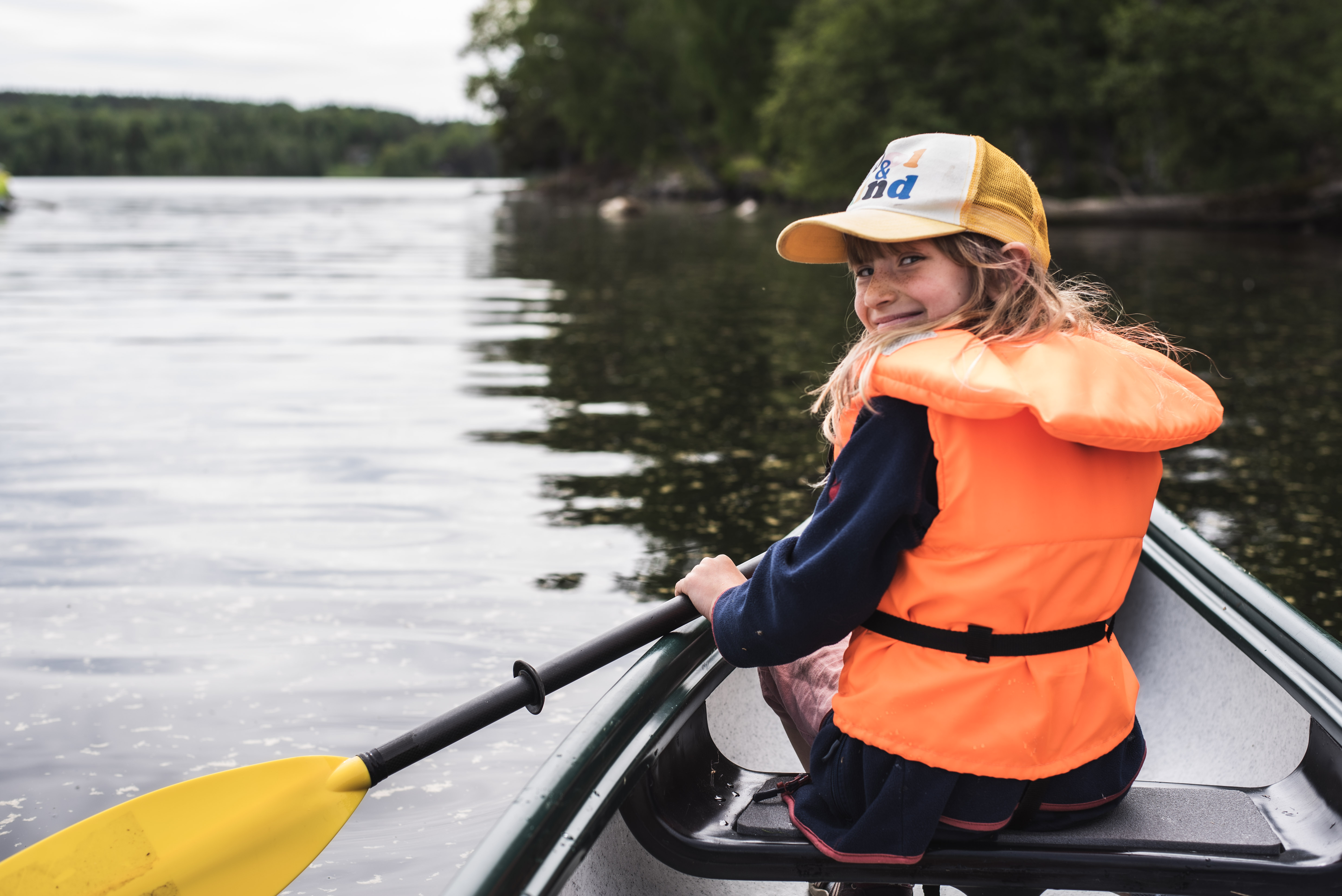 Paddle in Laxsjön.
