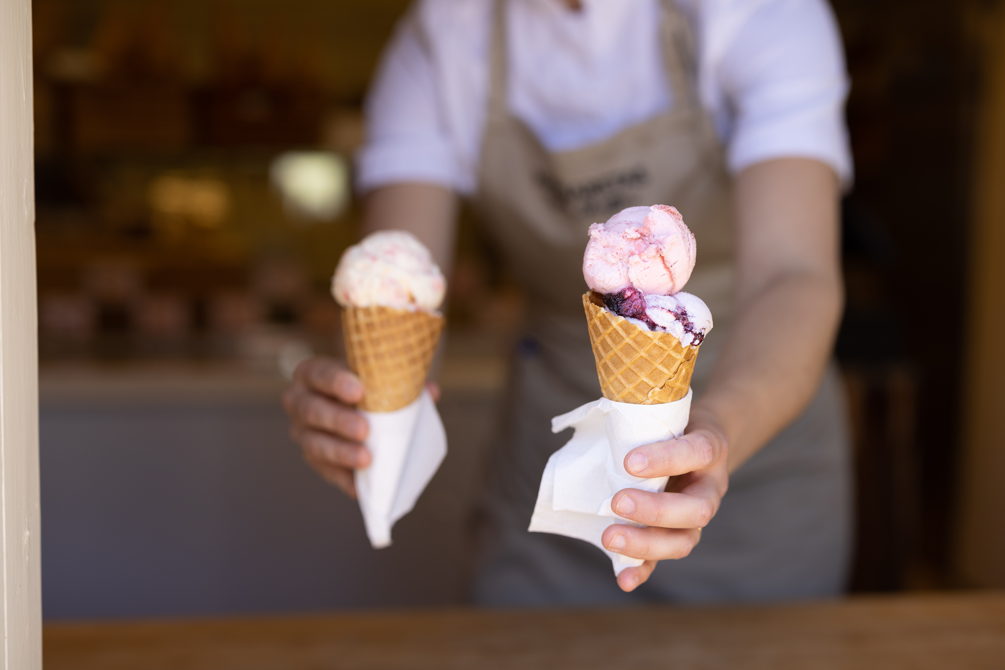 Glass hos Margaretas kök och skafferi