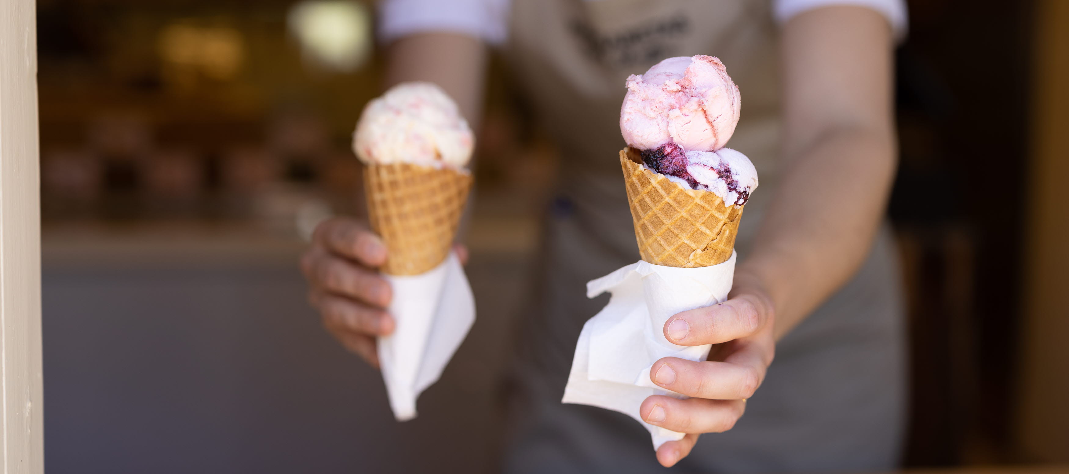 Glass hos Margaretas kök och skafferi