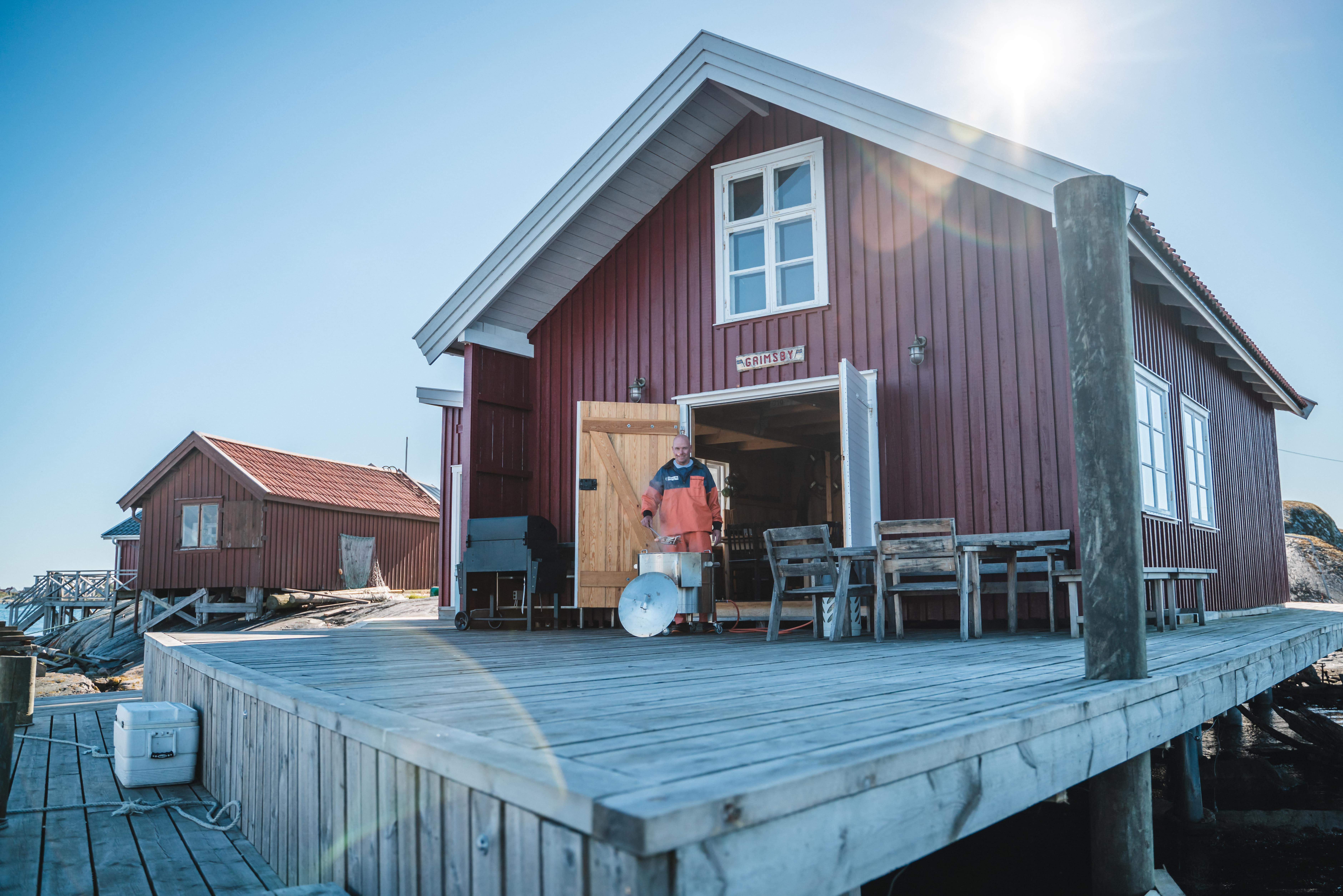 Boat house at Marine Events, Hönö