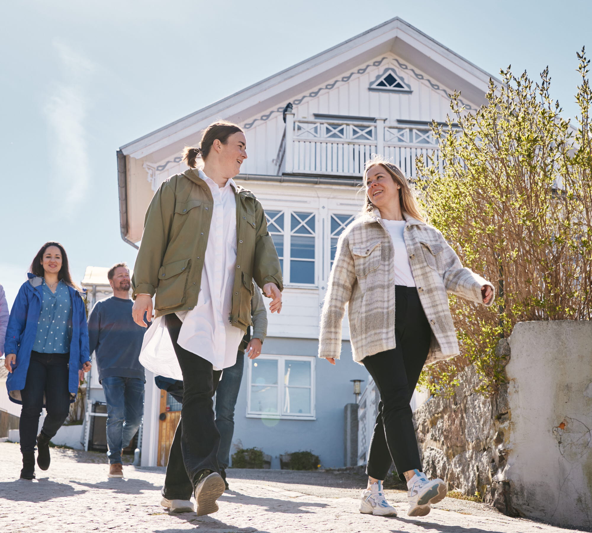 Människor som deltager på konferens i Bohuslän