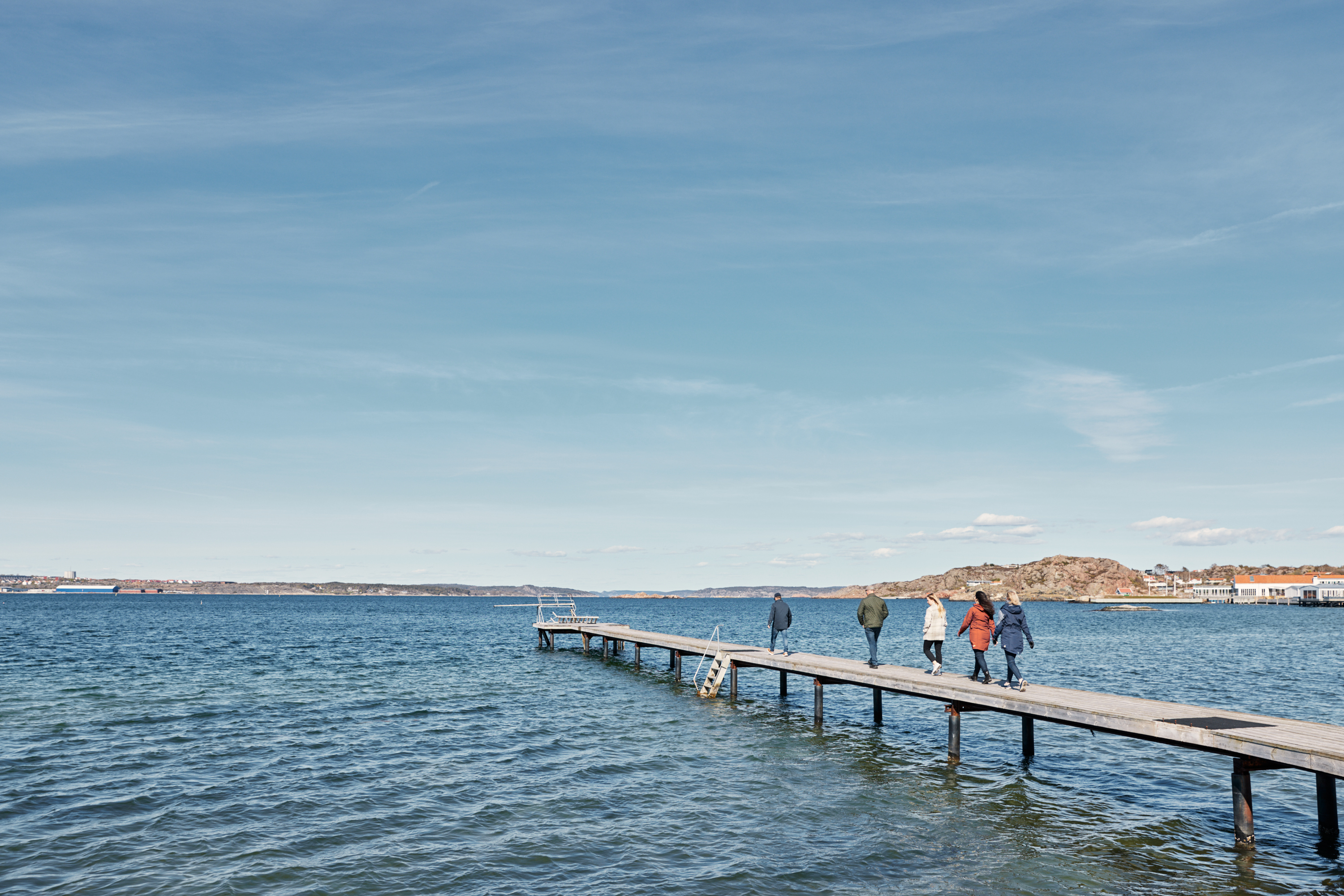 People attending a meeting in Bohuslän